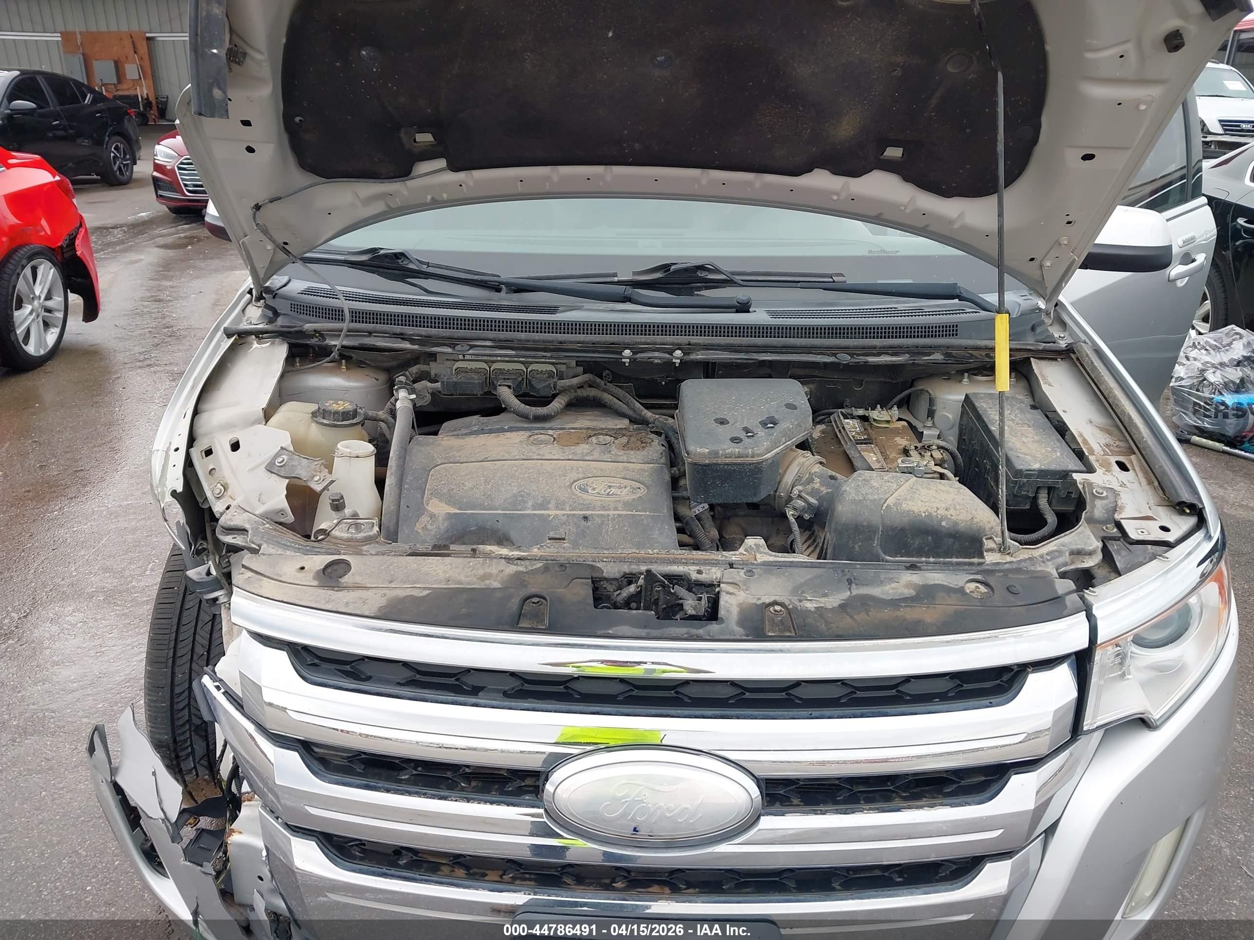 2013 Ford Edge Limited Silver vin: 2FMDK4KC5DBA64660