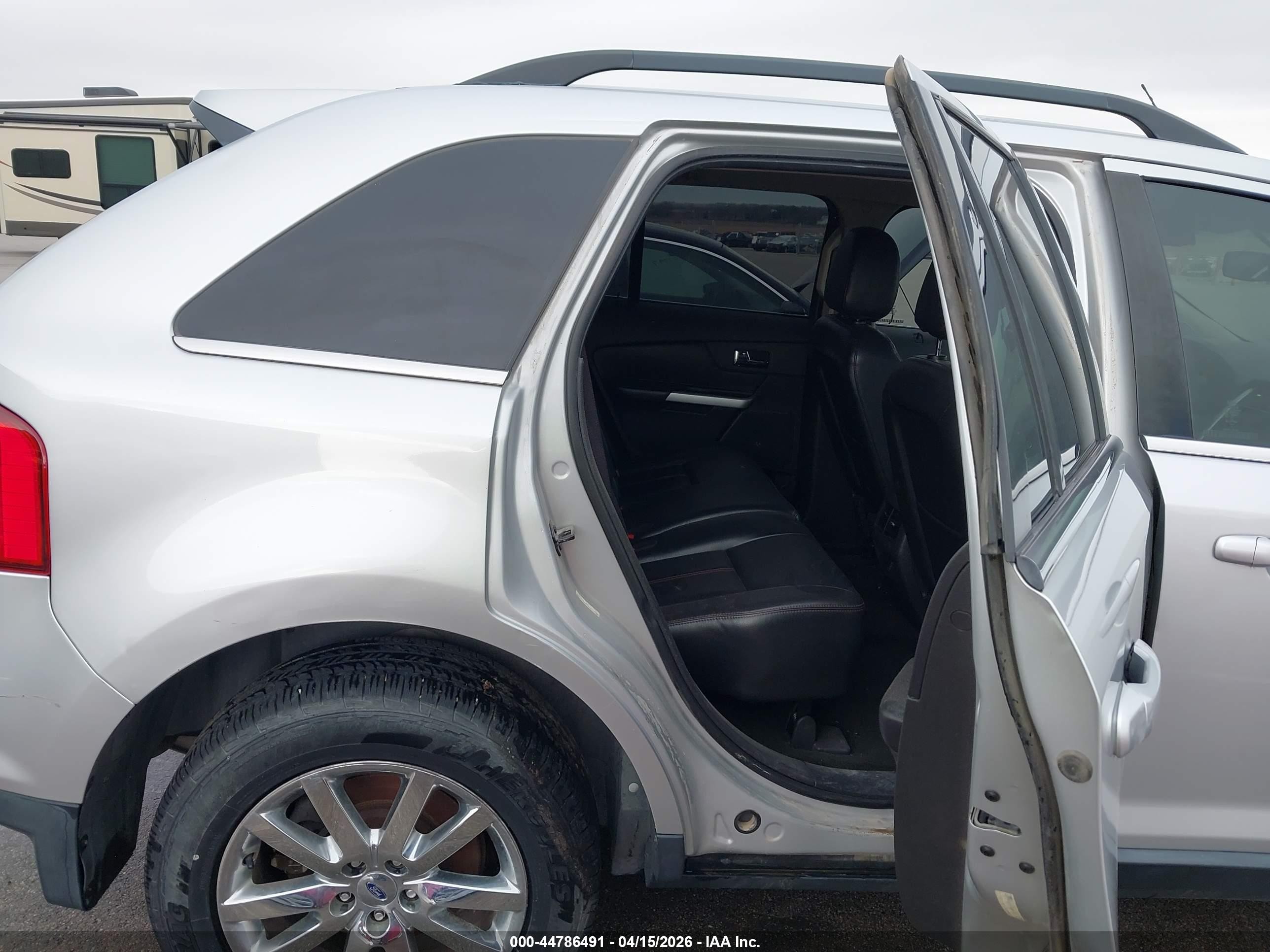 2013 Ford Edge Limited Silver vin: 2FMDK4KC5DBA64660