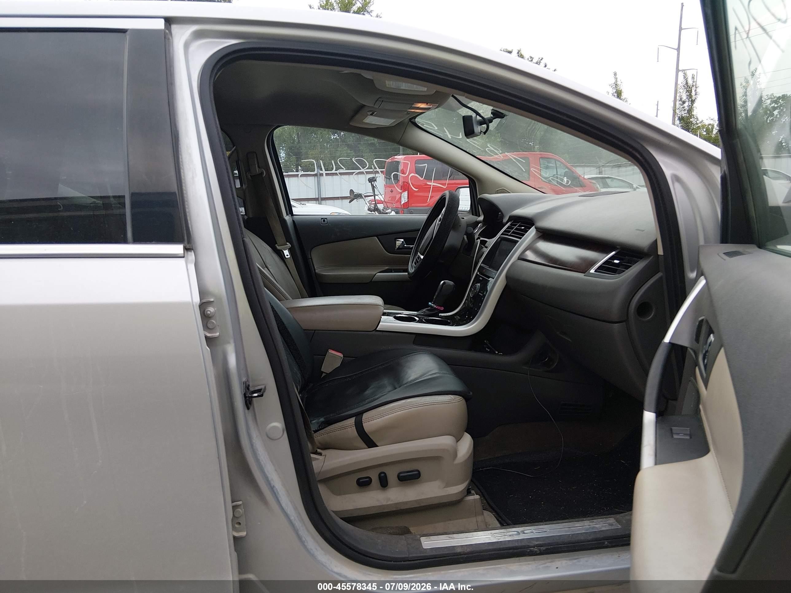 2013 Ford Edge Limited Silver vin: 2FMDK4KC5DBA76971