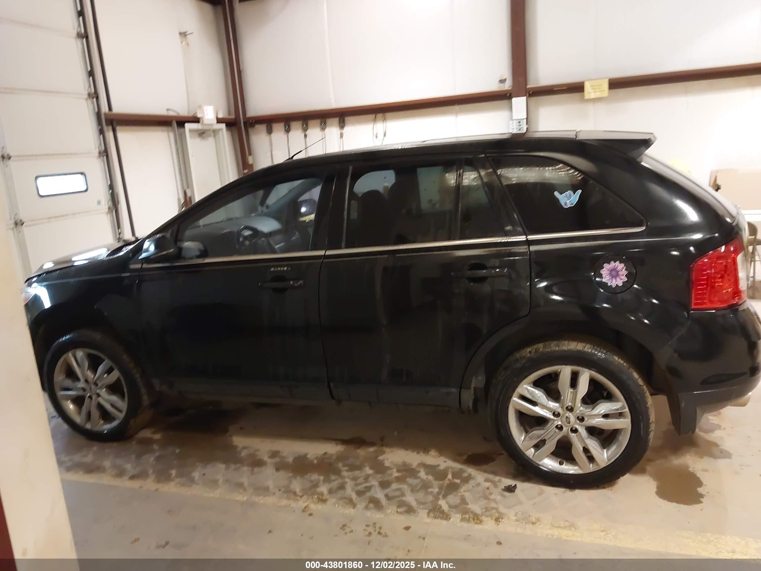 2013 Ford Edge Limited Black vin: 2FMDK4KC5DBB19902