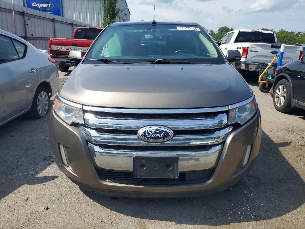 2013 Ford Edge Limited Серый vin: 2FMDK4KC5DBB42726