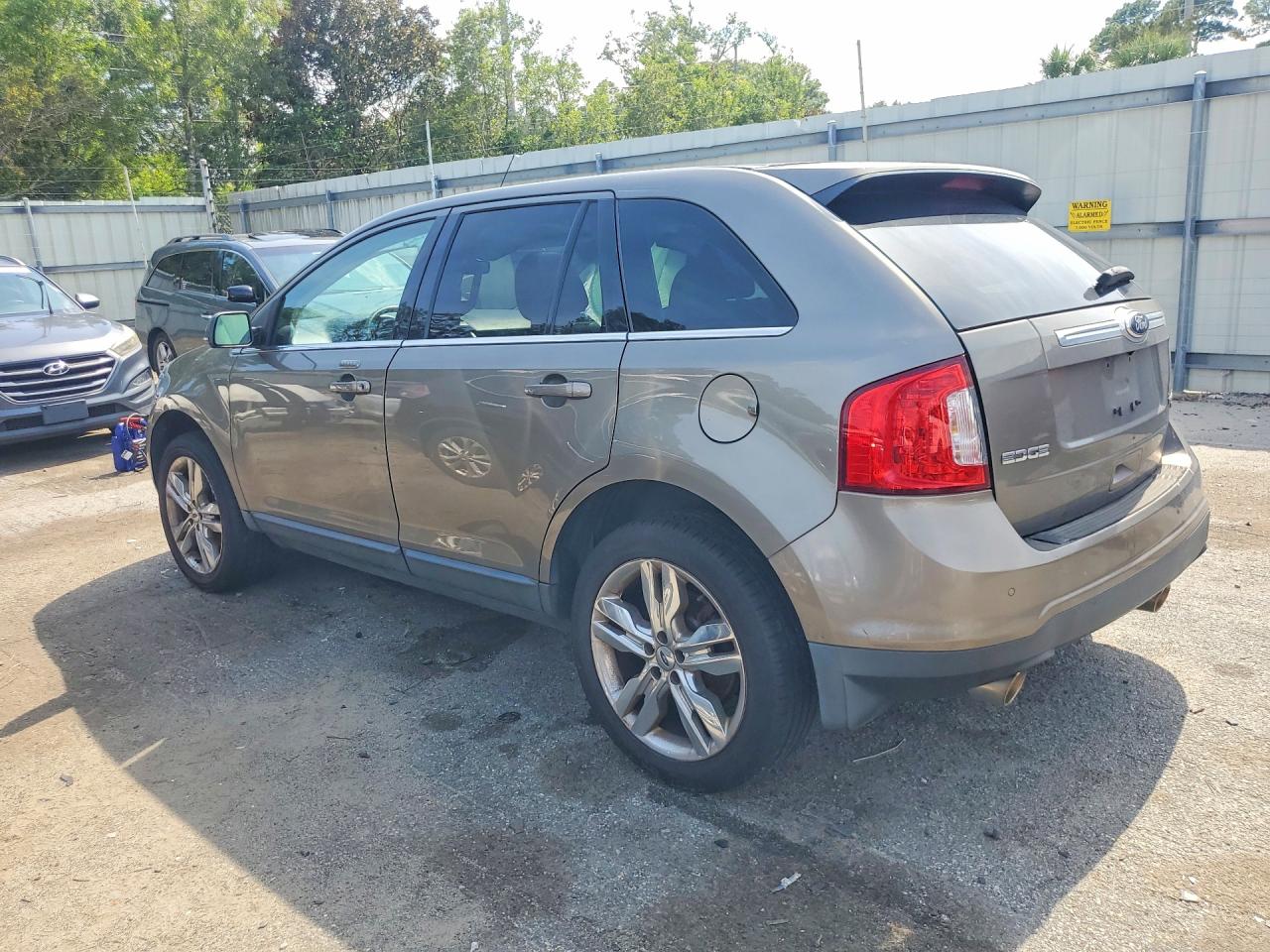 2013 Ford Edge Limited Серый vin: 2FMDK4KC5DBB42726