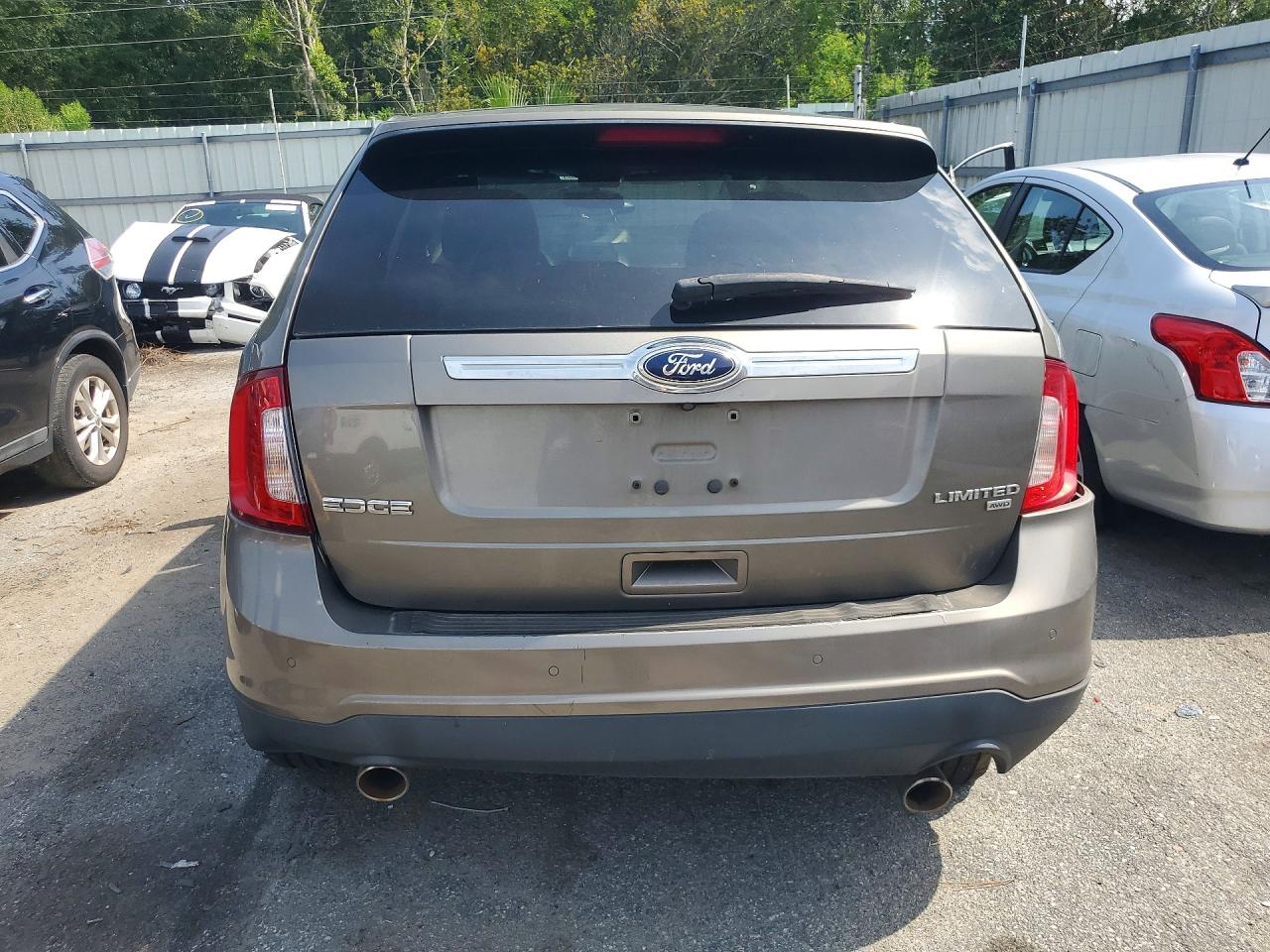 2013 Ford Edge Limited Серый vin: 2FMDK4KC5DBB42726