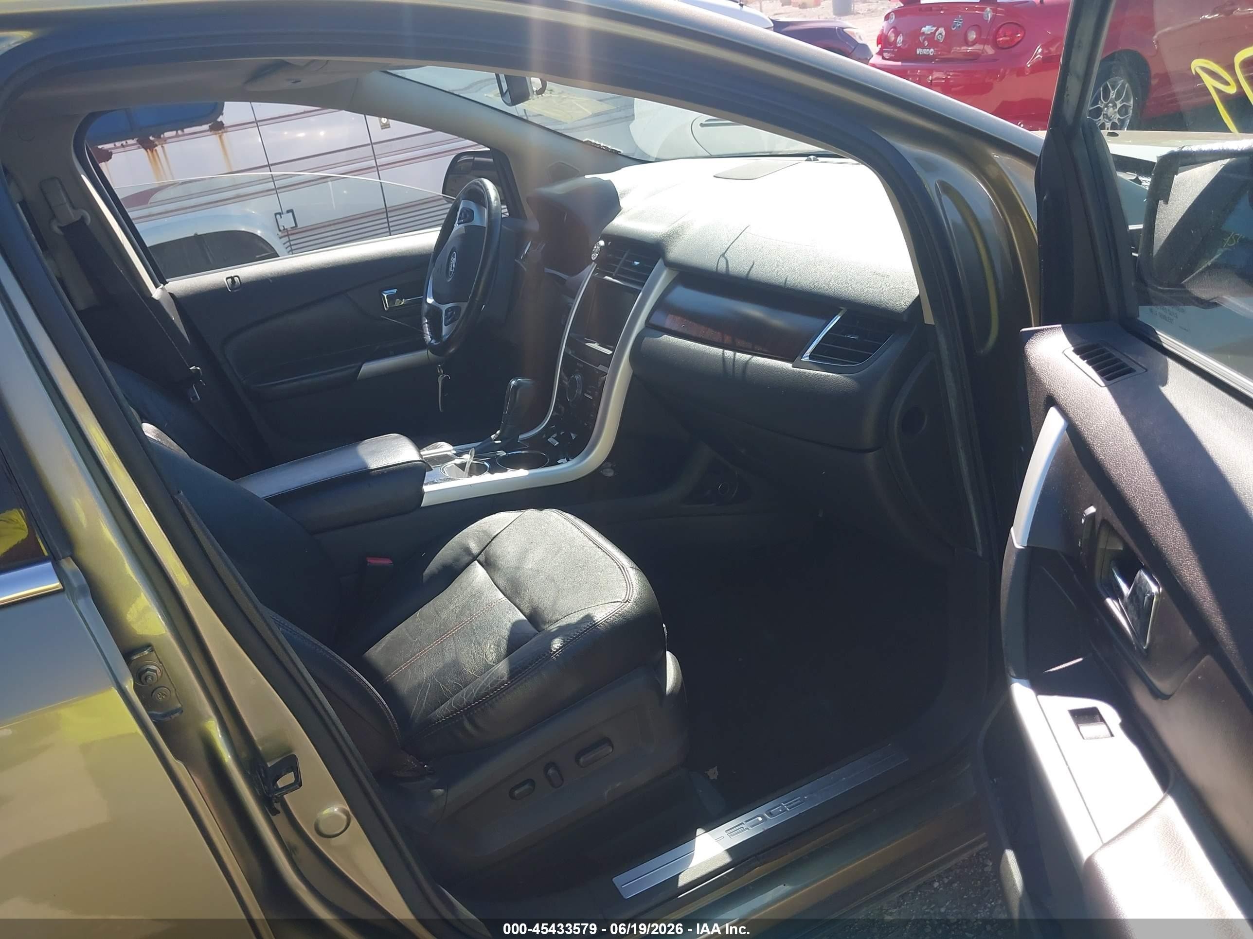 2013 Ford Edge Limited Green vin: 2FMDK4KC5DBB60708