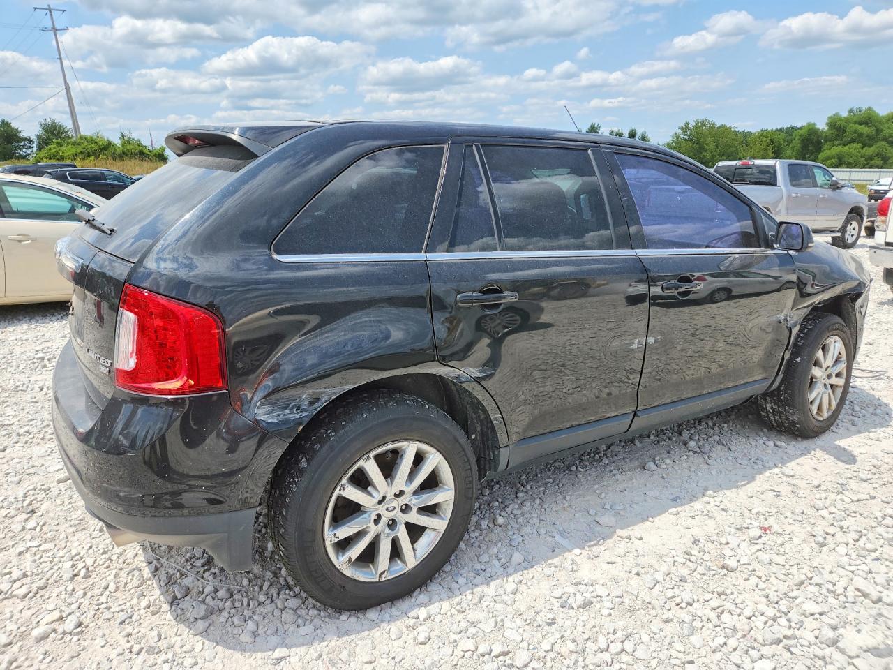 2013 Ford Edge Limited Black vin: 2FMDK4KC5DBB79999