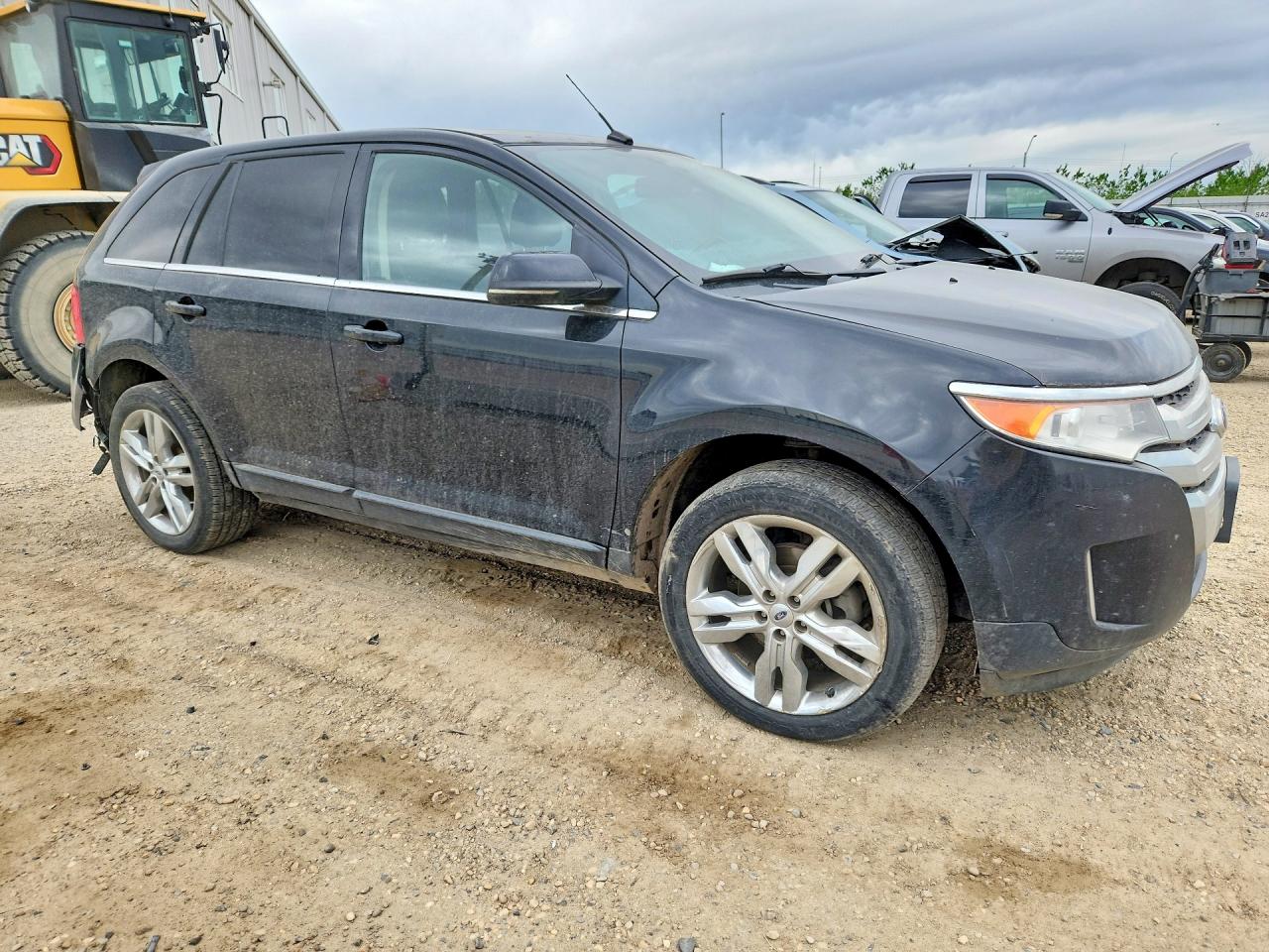 2013 Ford Edge Limited Black vin: 2FMDK4KC5DBB99802