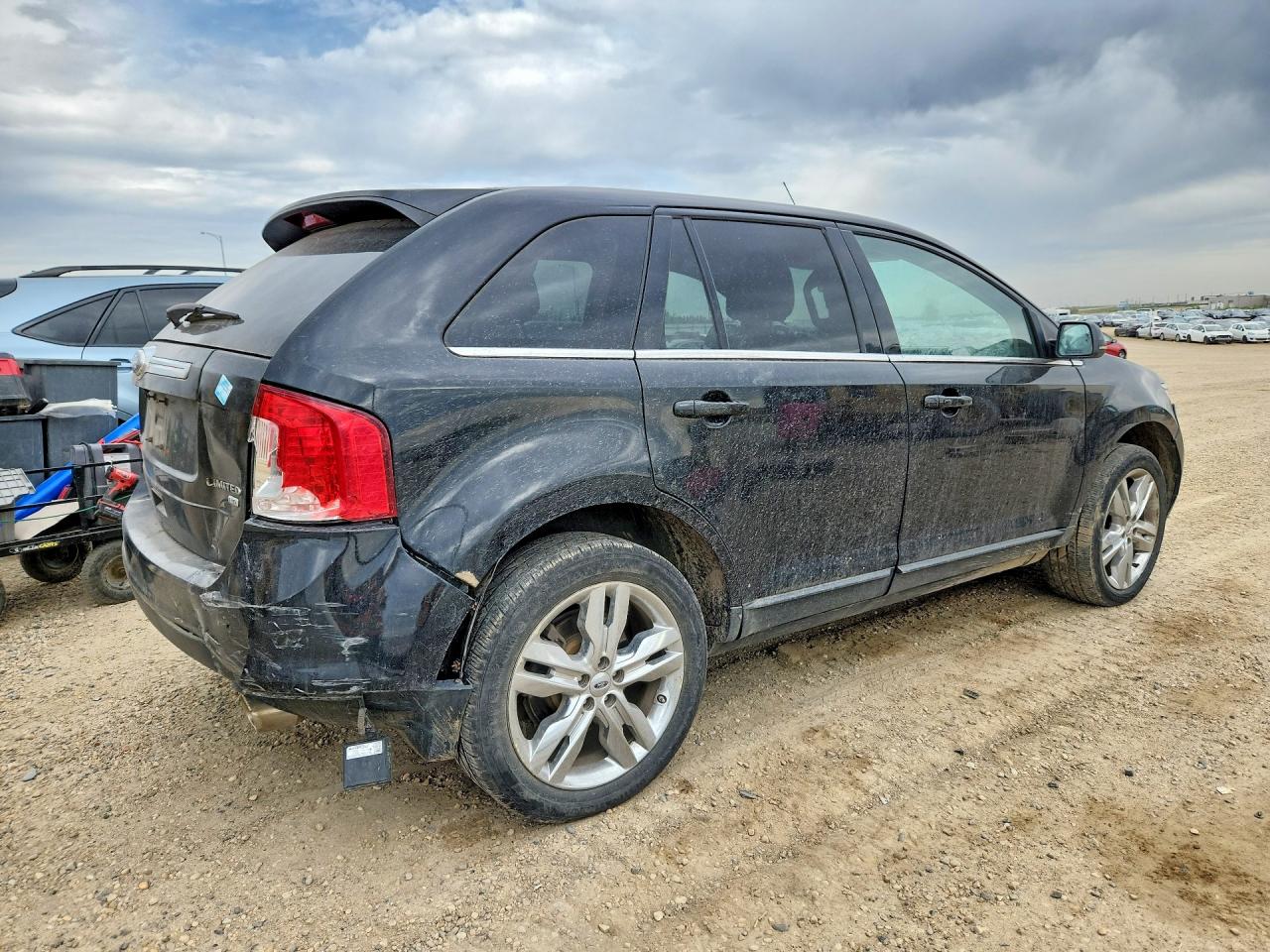 2013 Ford Edge Limited Black vin: 2FMDK4KC5DBB99802