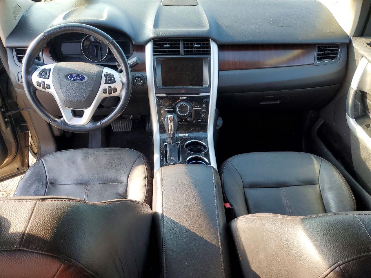 2013 Ford Edge Limited Tan vin: 2FMDK4KC5DBC25556