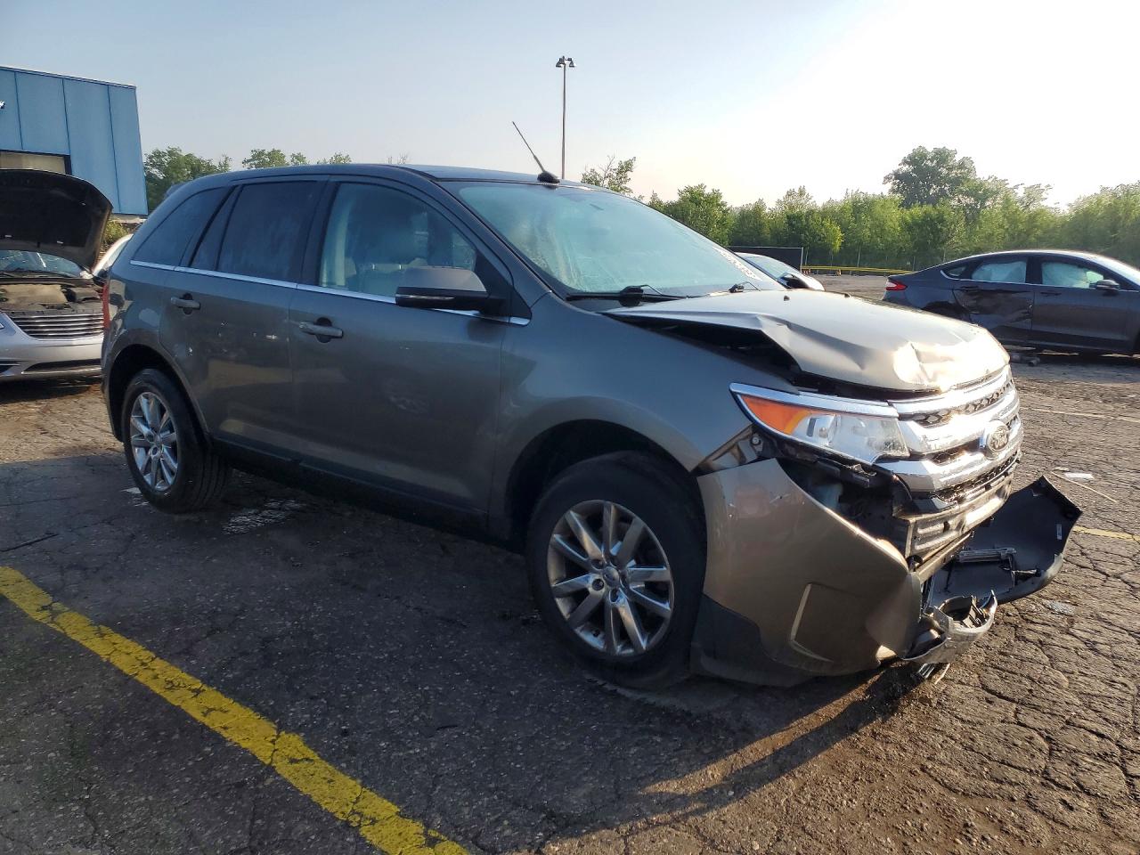 2013 Ford Edge Limited Tan vin: 2FMDK4KC5DBC25556