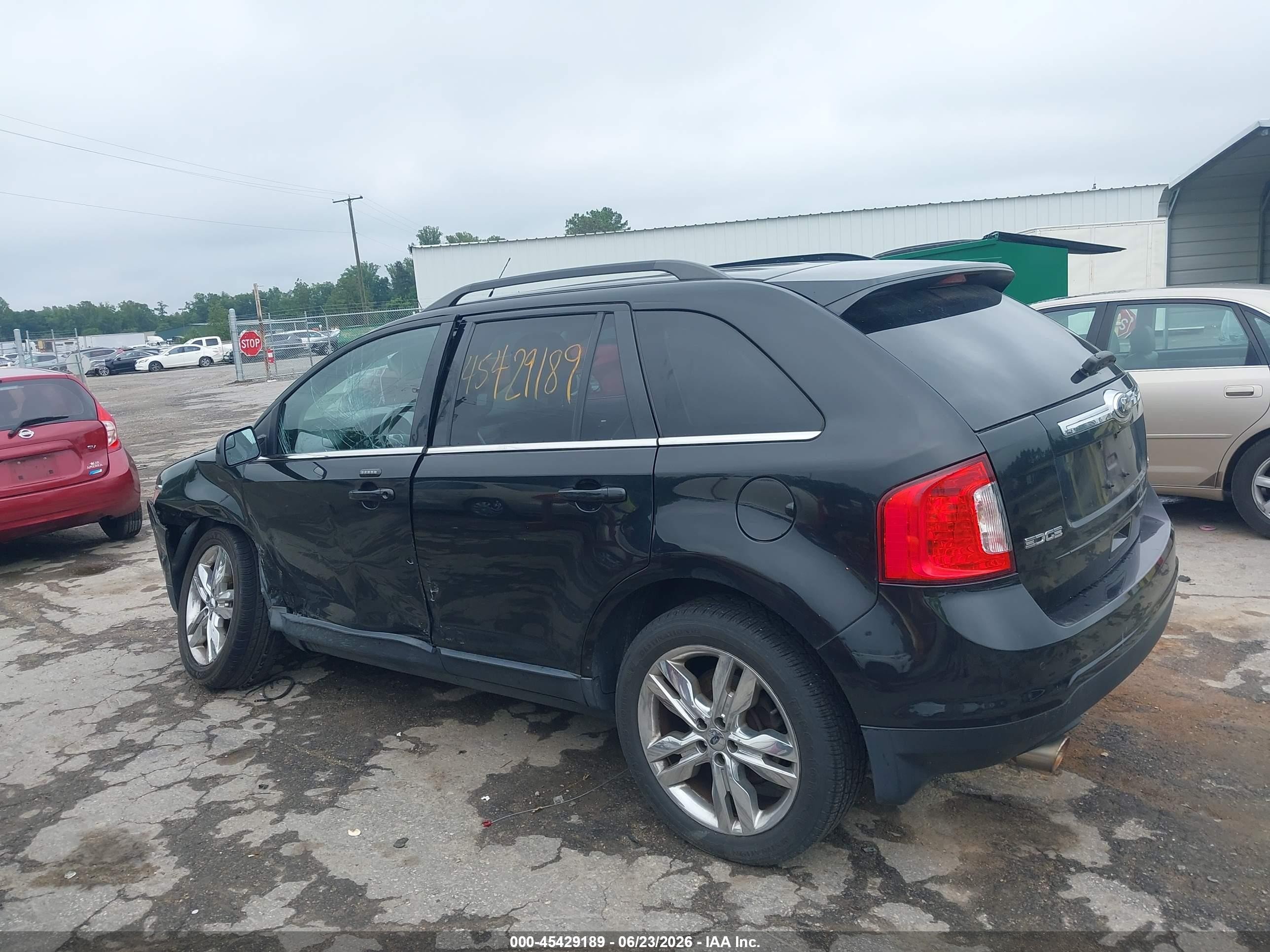 2013 Ford Edge Limited Black vin: 2FMDK4KC5DBC41952