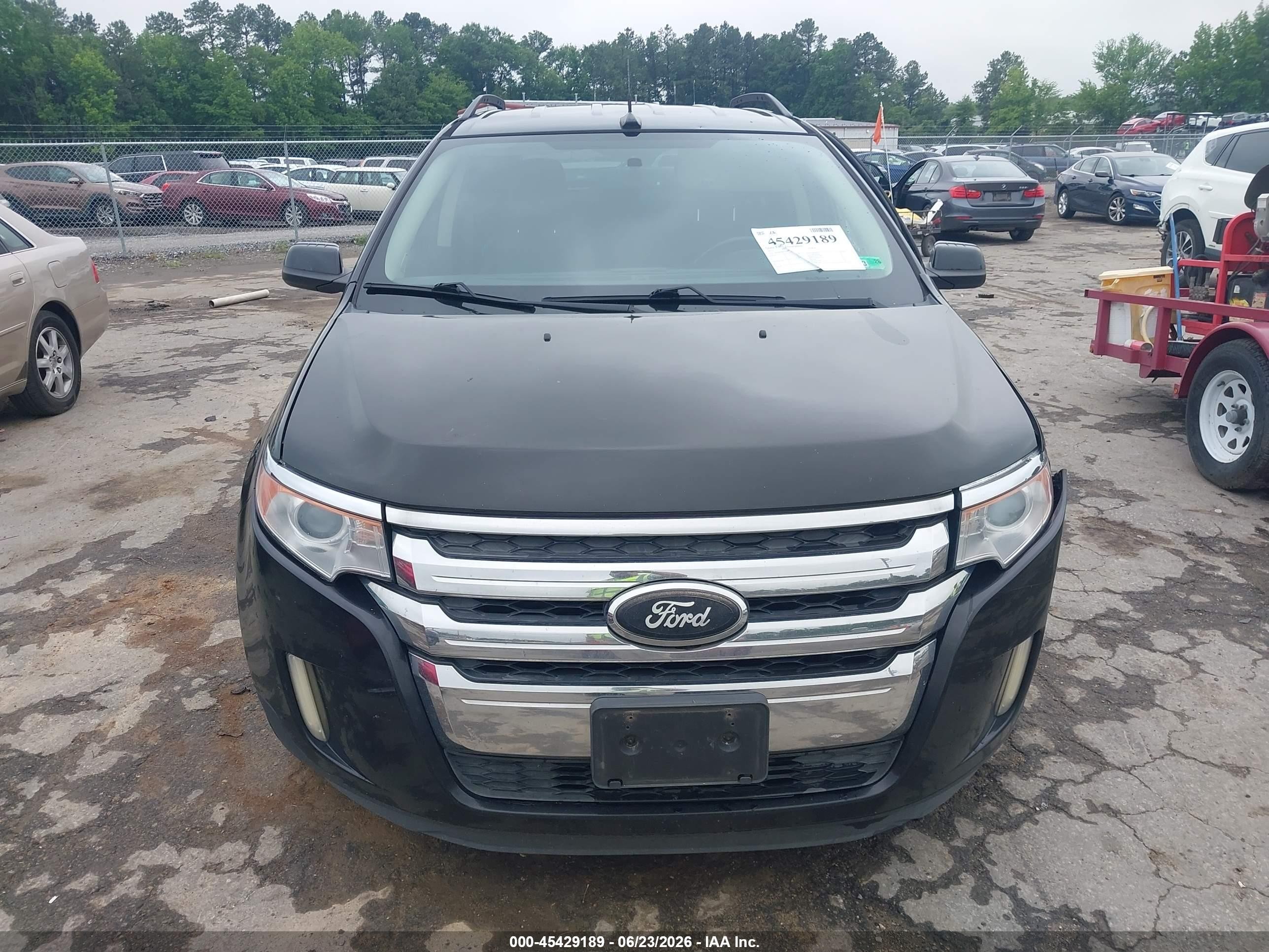 2013 Ford Edge Limited Black vin: 2FMDK4KC5DBC41952