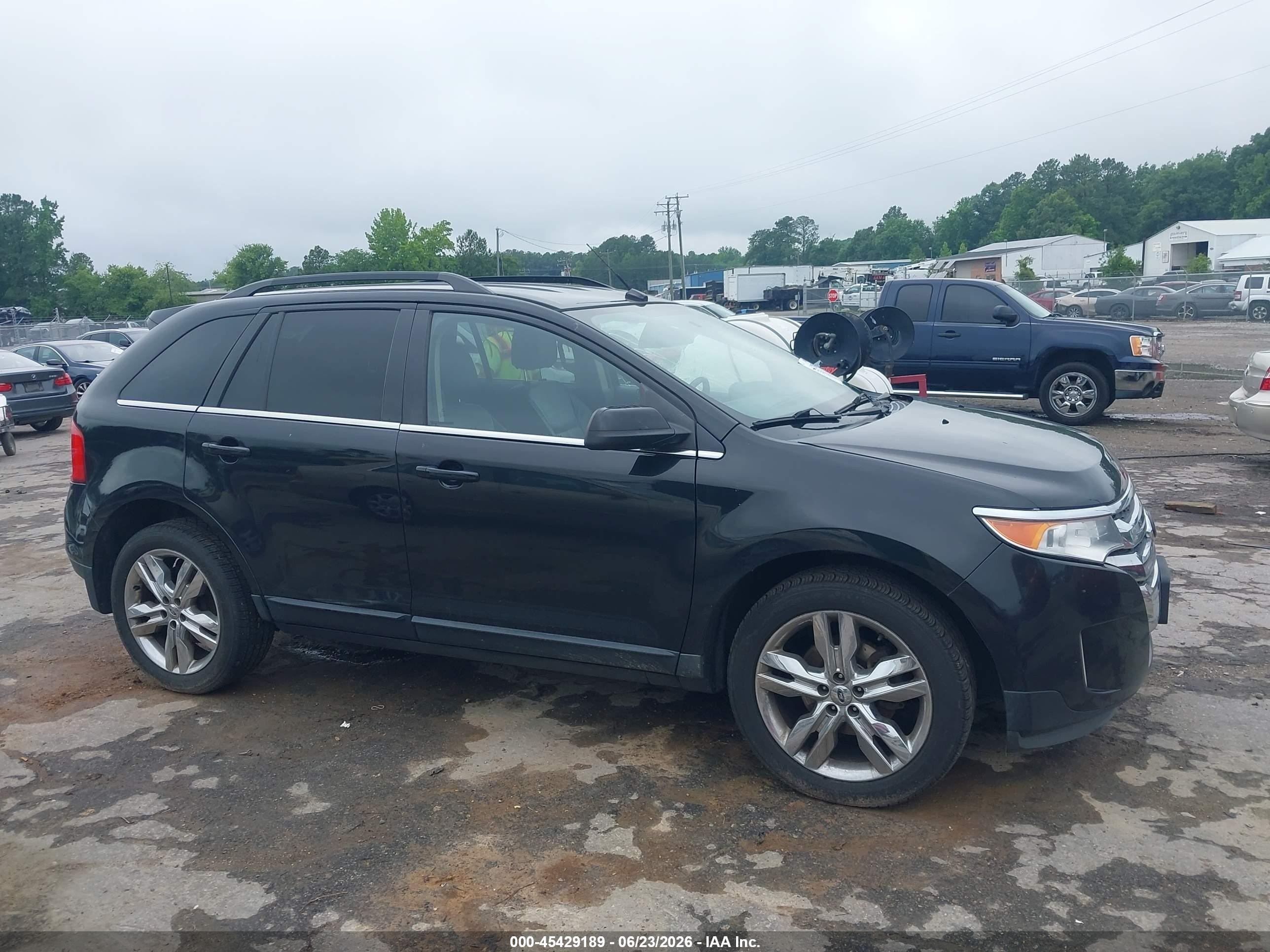 2013 Ford Edge Limited Black vin: 2FMDK4KC5DBC41952
