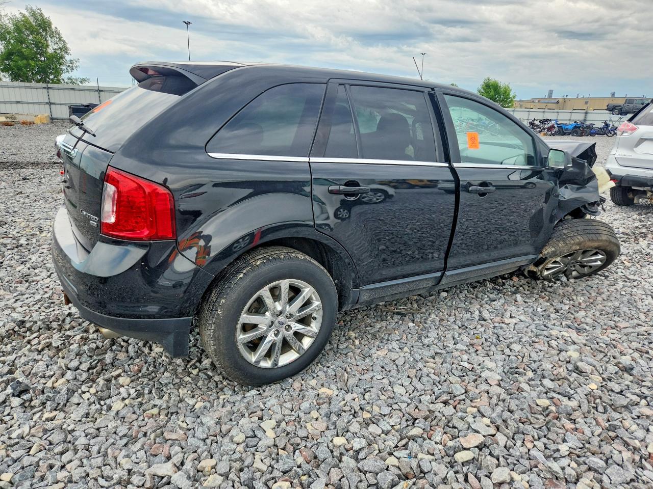 2013 Ford Edge Limited Black vin: 2FMDK4KC5DBE10769