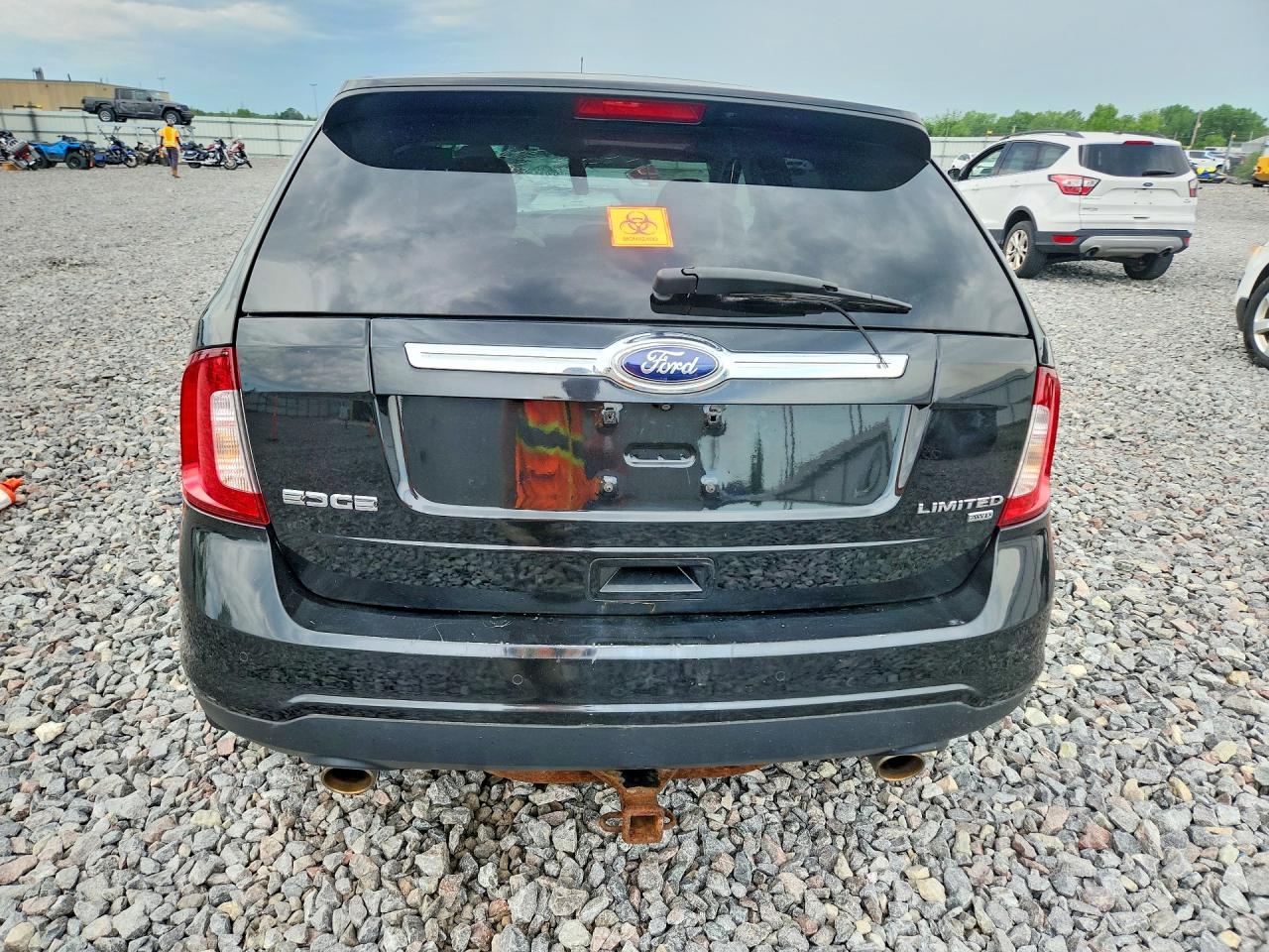 2013 Ford Edge Limited Black vin: 2FMDK4KC5DBE10769