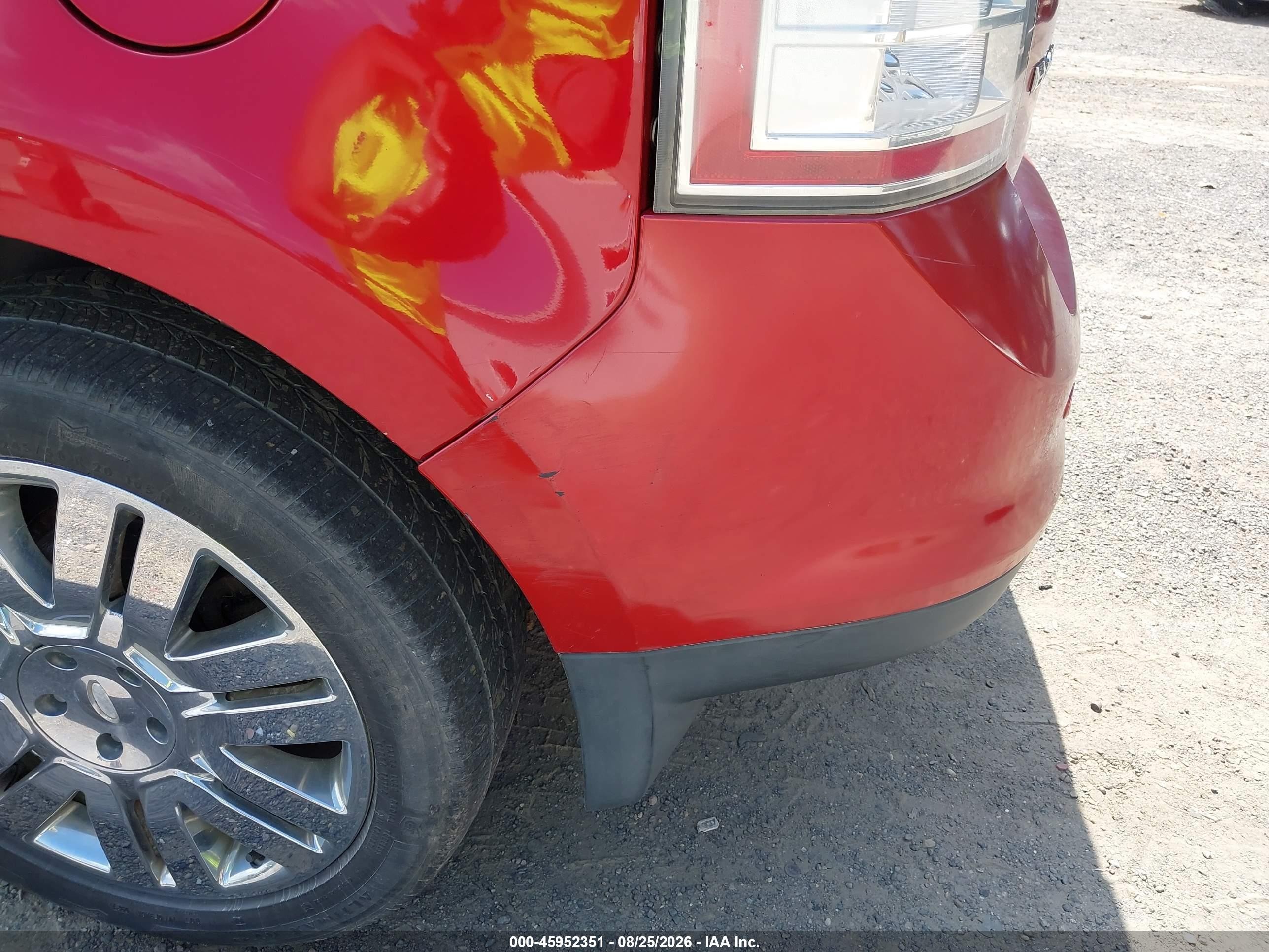 2010 Ford Edge Limited Red vin: 2FMDK4KC6ABA49578