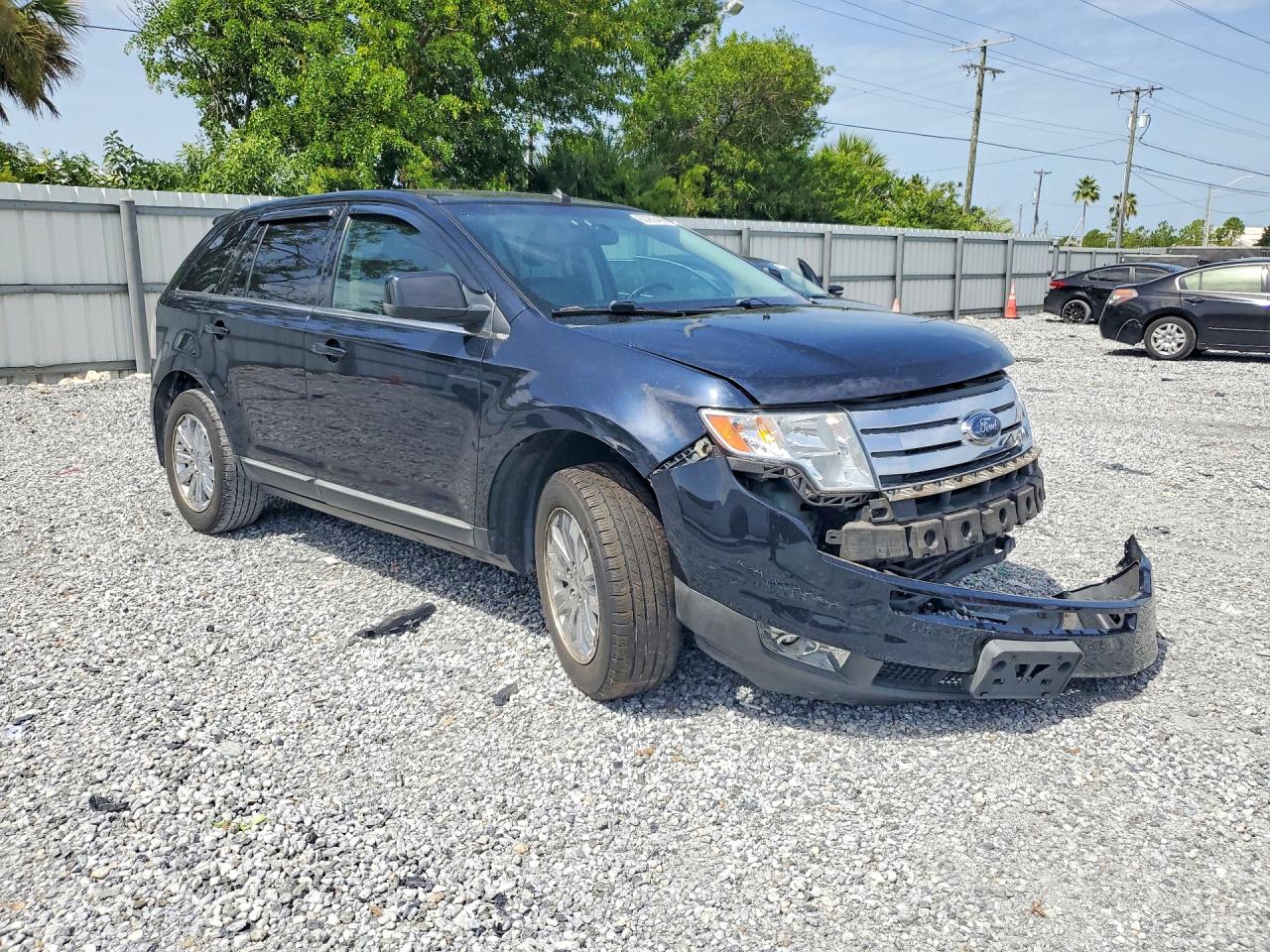 2010 Ford Edge Limited Blue vin: 2FMDK4KC6ABA84668