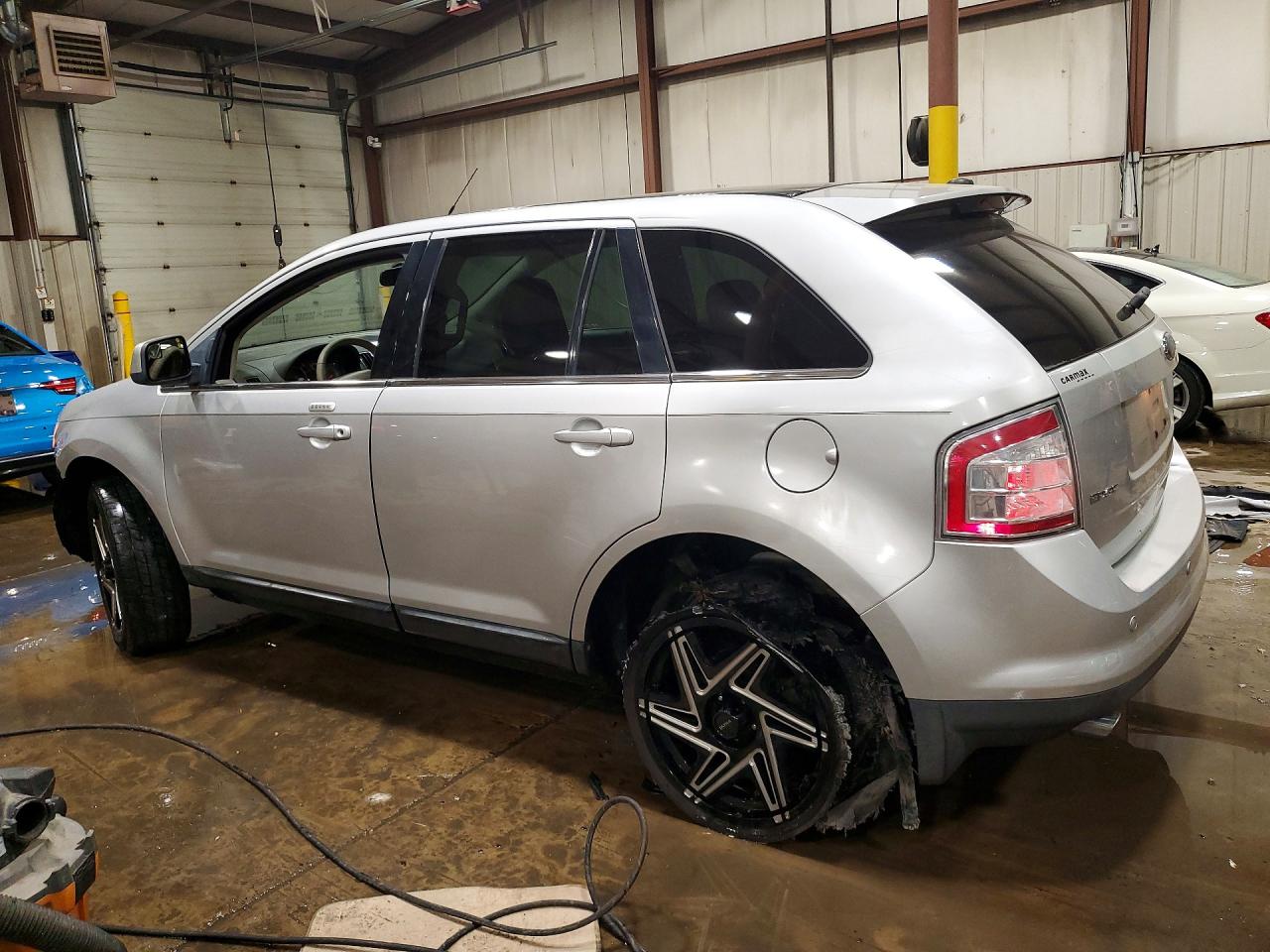 2010 Ford Edge Limited Silver vin: 2FMDK4KC6ABA85108