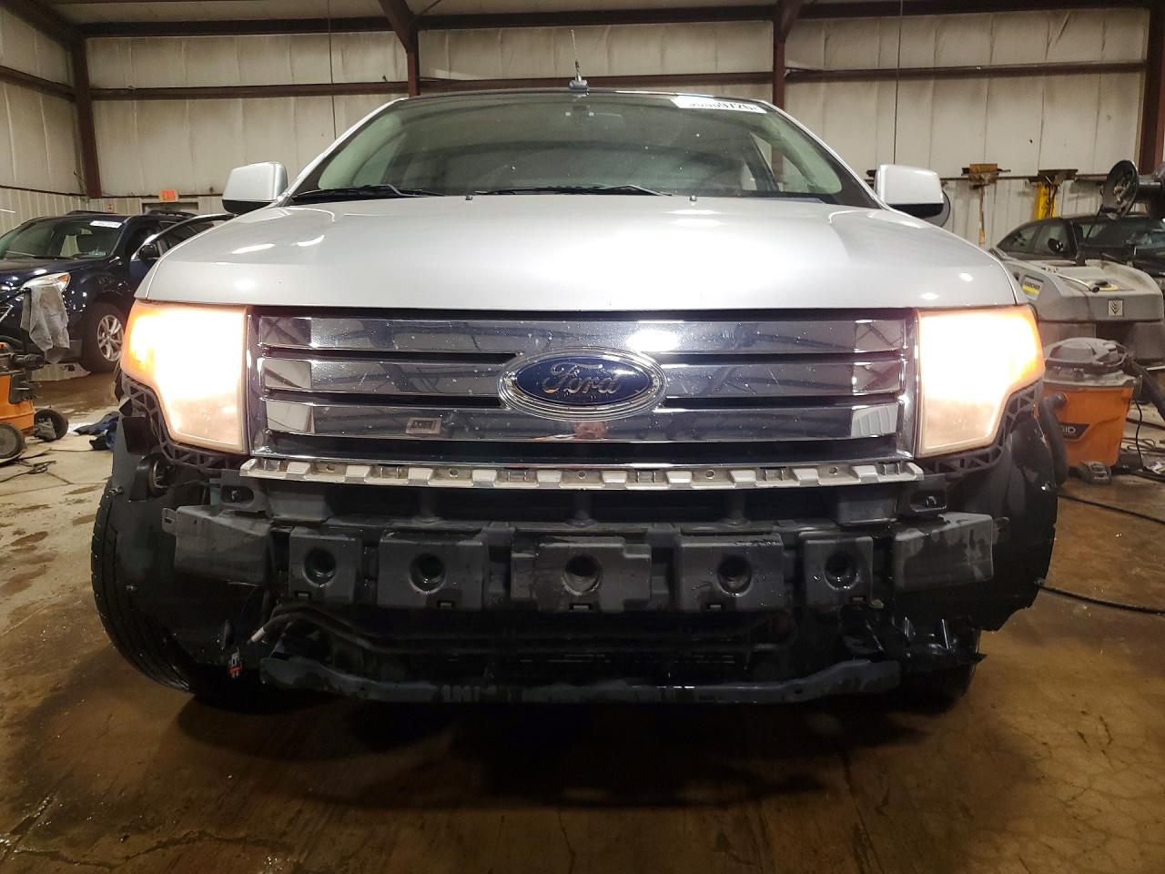 2010 Ford Edge Limited Silver vin: 2FMDK4KC6ABA85108