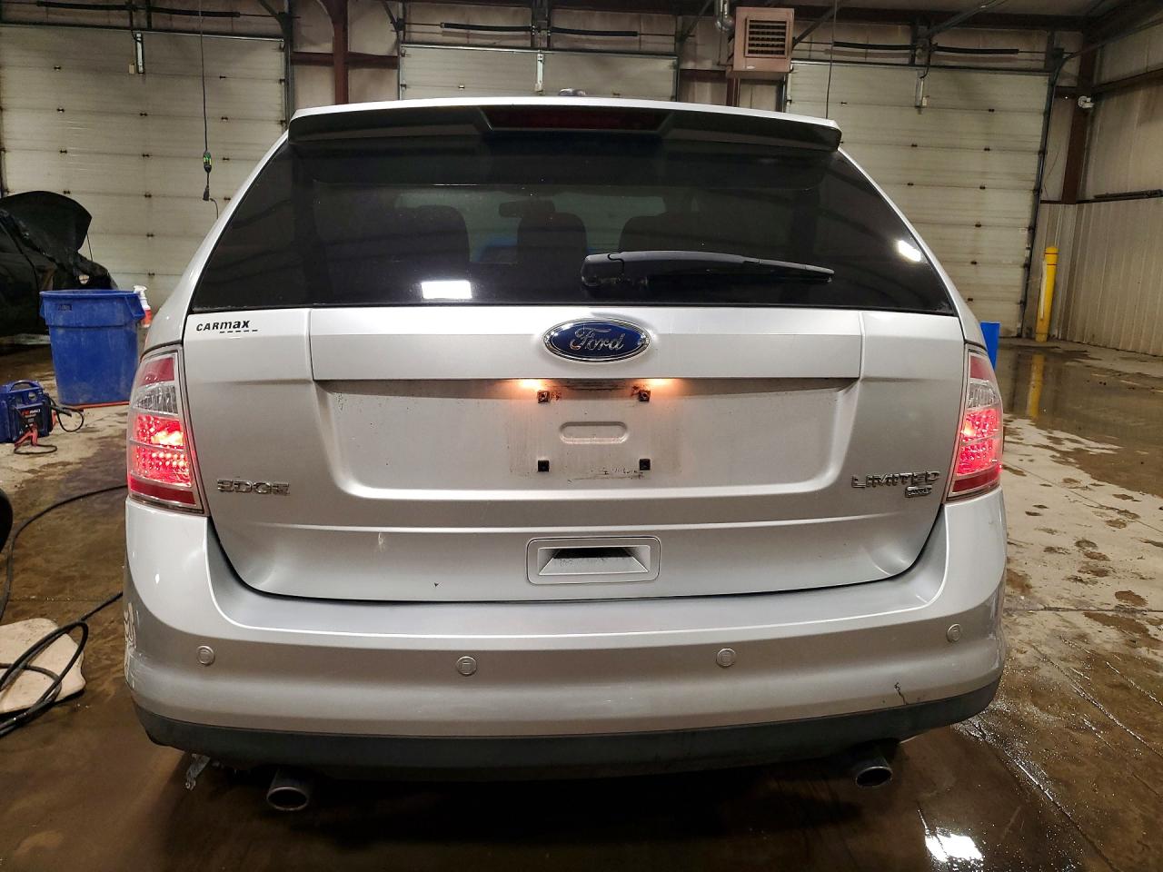 2010 Ford Edge Limited Silver vin: 2FMDK4KC6ABA85108