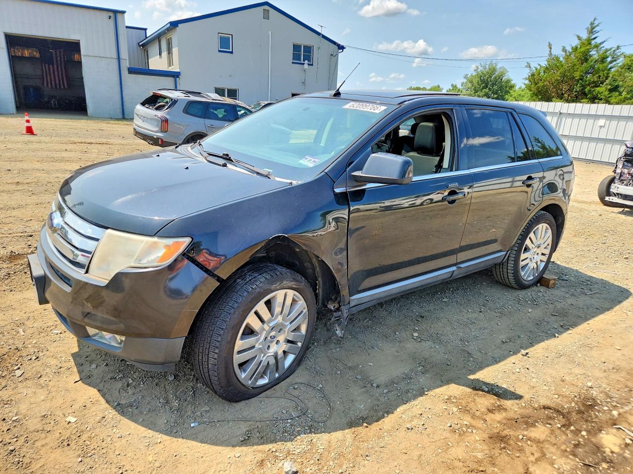 2010 Ford Edge Limited Black vin: 2FMDK4KC6ABB03025
