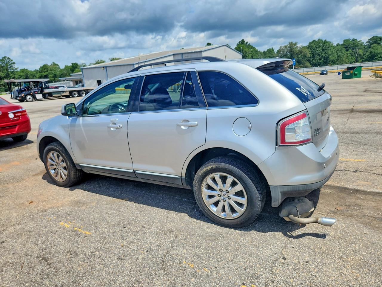 2010 Ford Edge Limited Серебряный vin: 2FMDK4KC6ABB53715