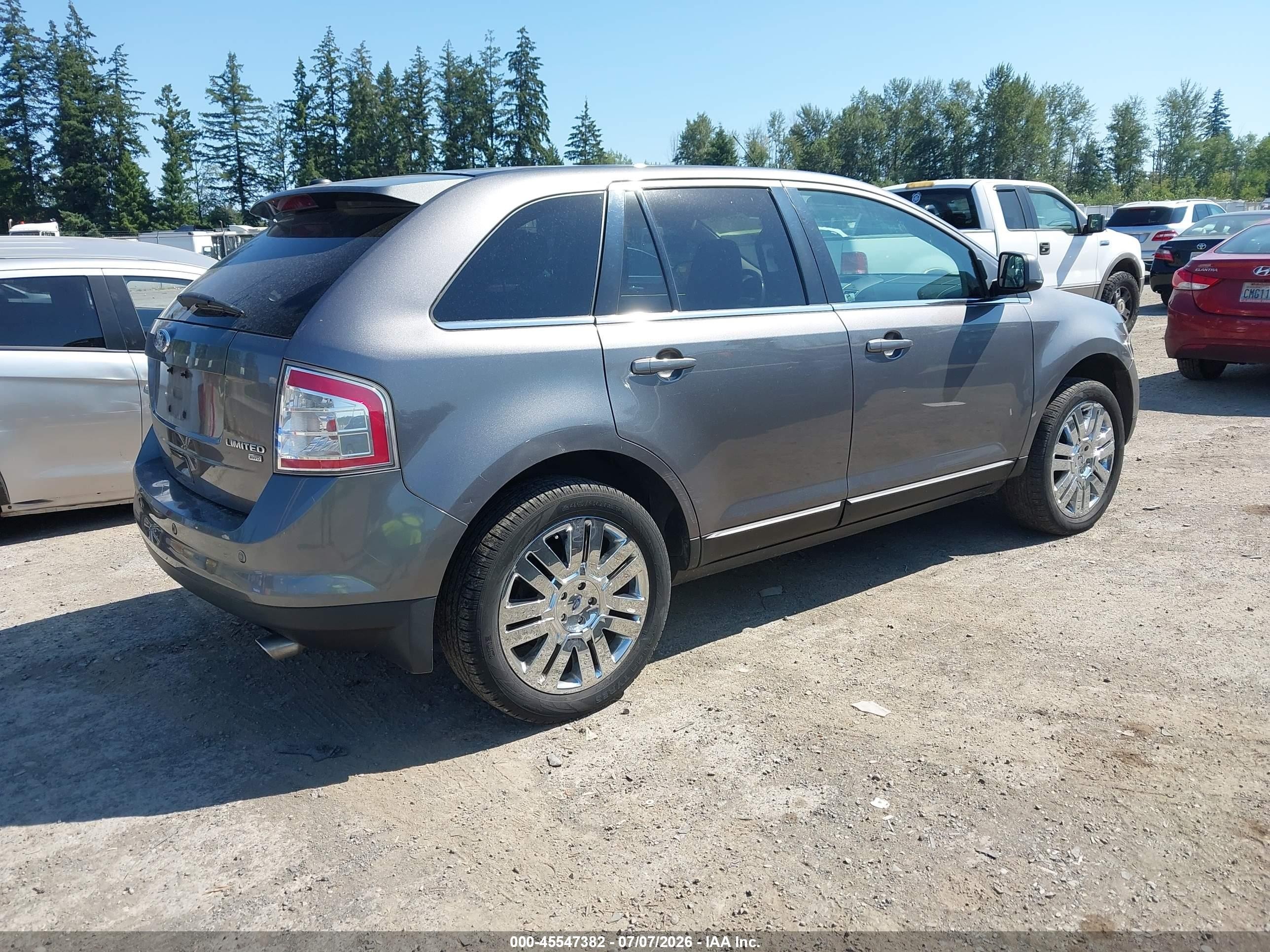 2010 Ford Edge Limited Gray vin: 2FMDK4KC6ABB59076