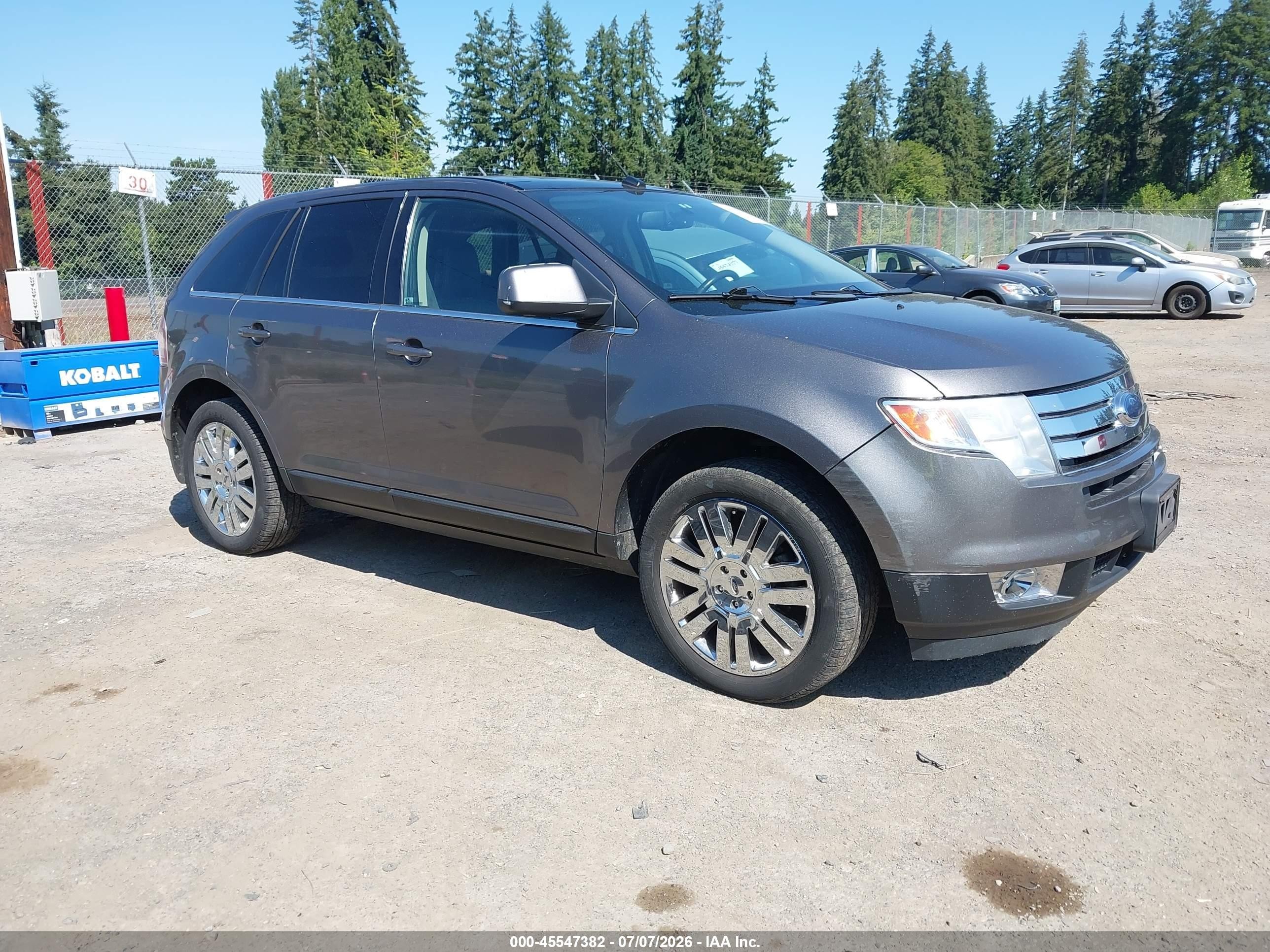 2010 Ford Edge Limited Gray vin: 2FMDK4KC6ABB59076
