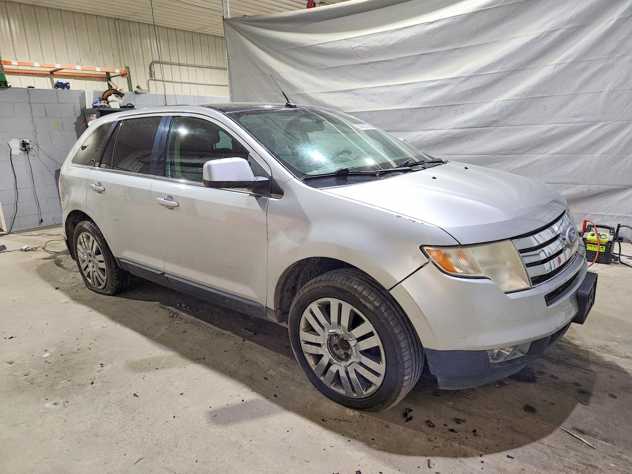 2010 Ford Edge Limited Silver vin: 2FMDK4KC6ABB61202