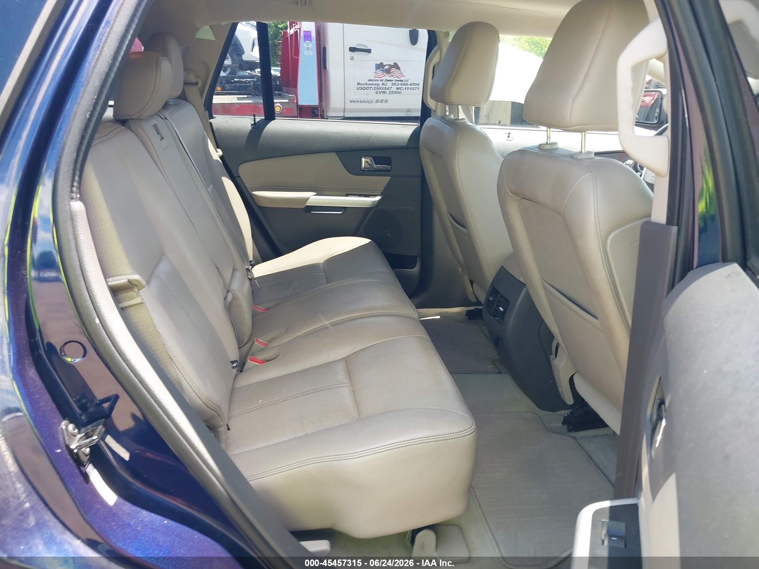 2011 Ford Edge Limited Dark Blue vin: 2FMDK4KC6BBA01631