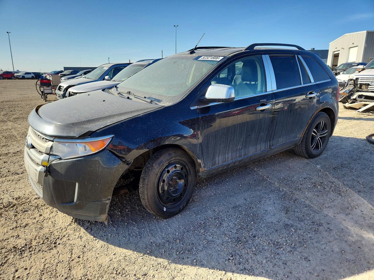 2011 Ford Edge Limited Black vin: 2FMDK4KC6BBA10135