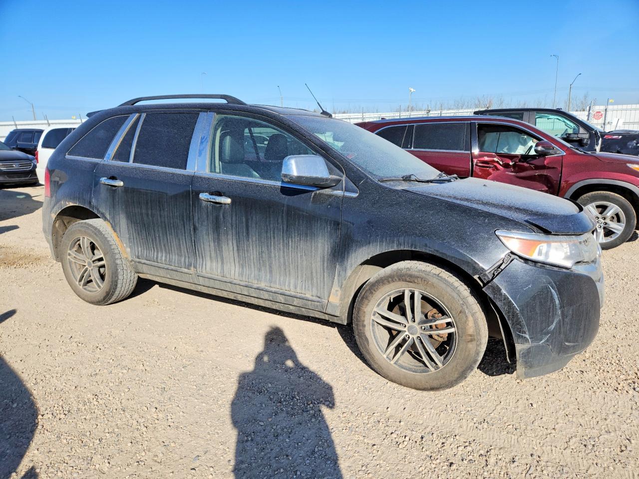 2011 Ford Edge Limited Black vin: 2FMDK4KC6BBA10135