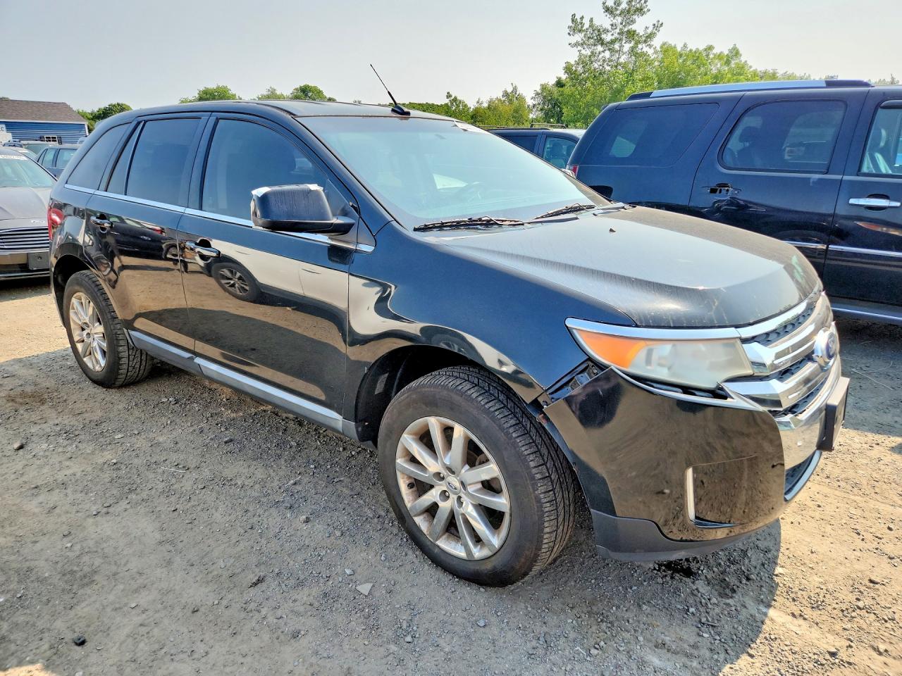 2011 Ford Edge Limited Black vin: 2FMDK4KC6BBA16842