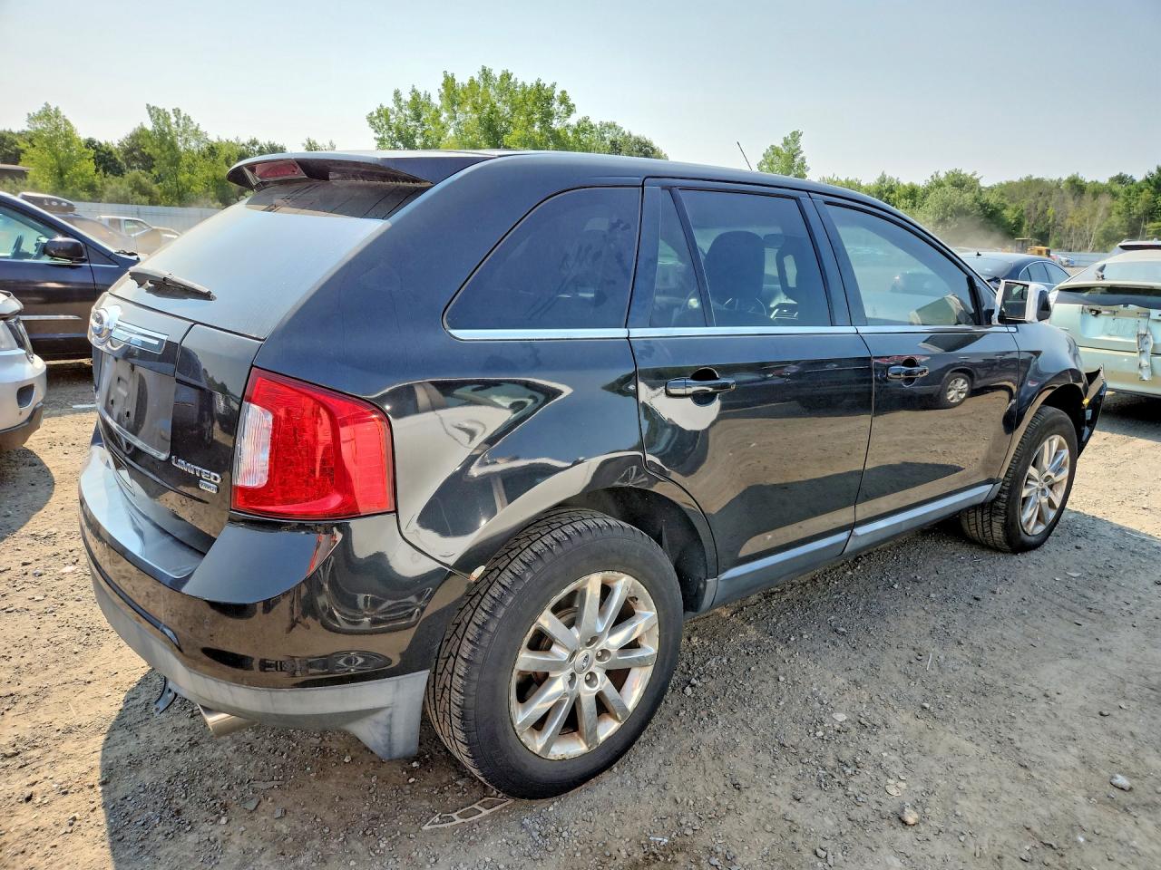 2011 Ford Edge Limited Black vin: 2FMDK4KC6BBA16842