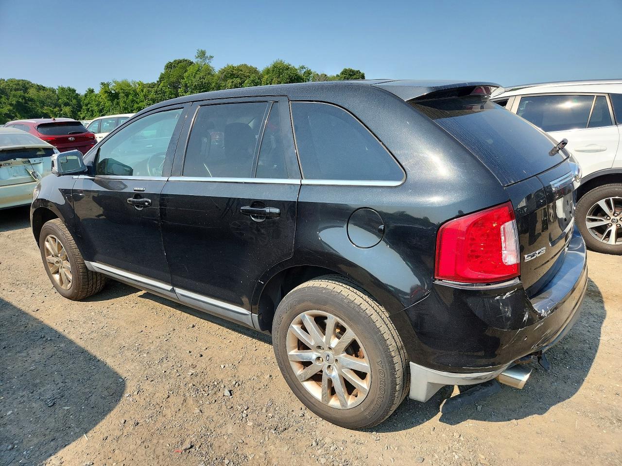 2011 Ford Edge Limited Black vin: 2FMDK4KC6BBA16842