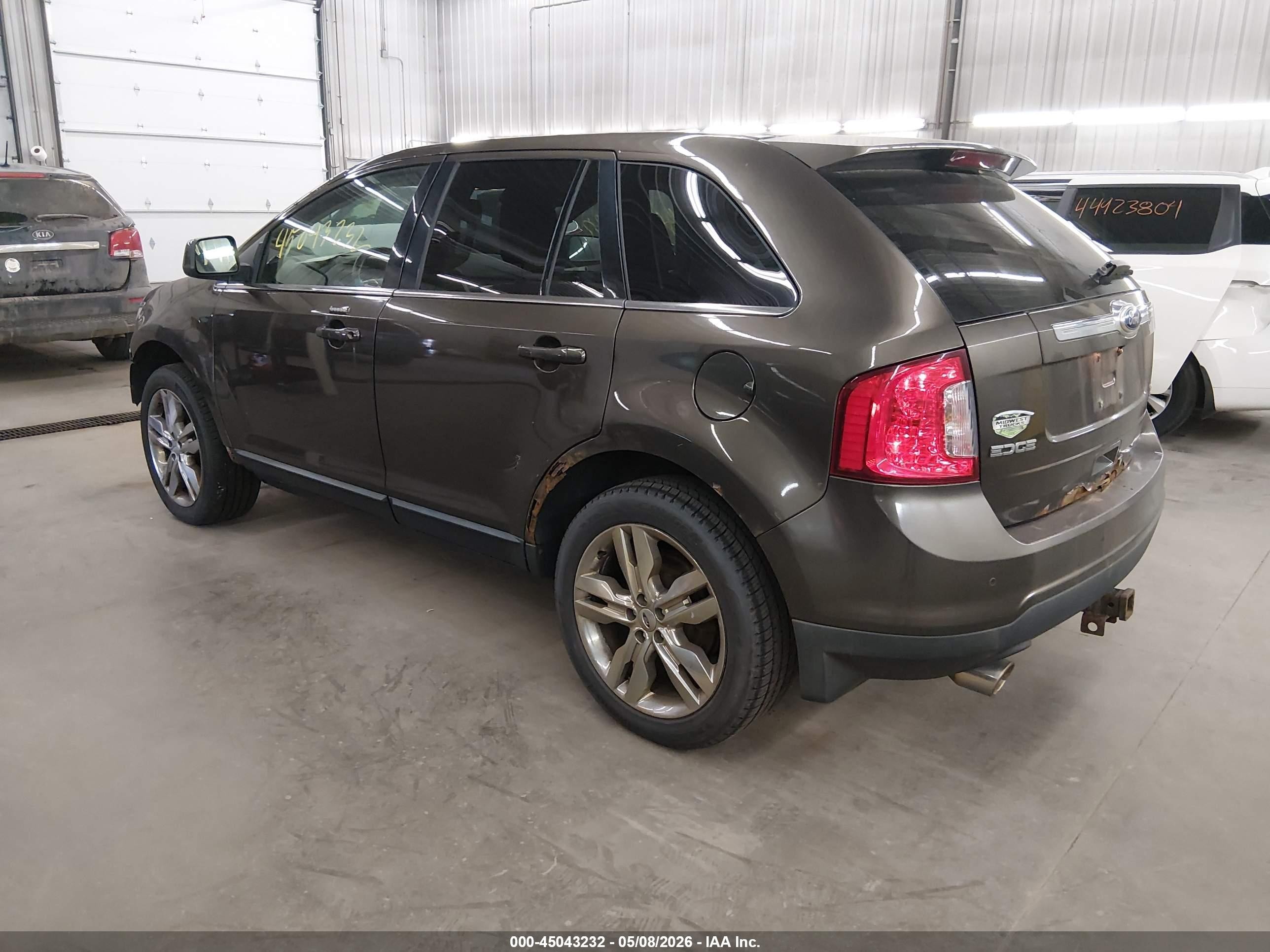 2011 Ford Edge Limited Brown vin: 2FMDK4KC6BBA31325