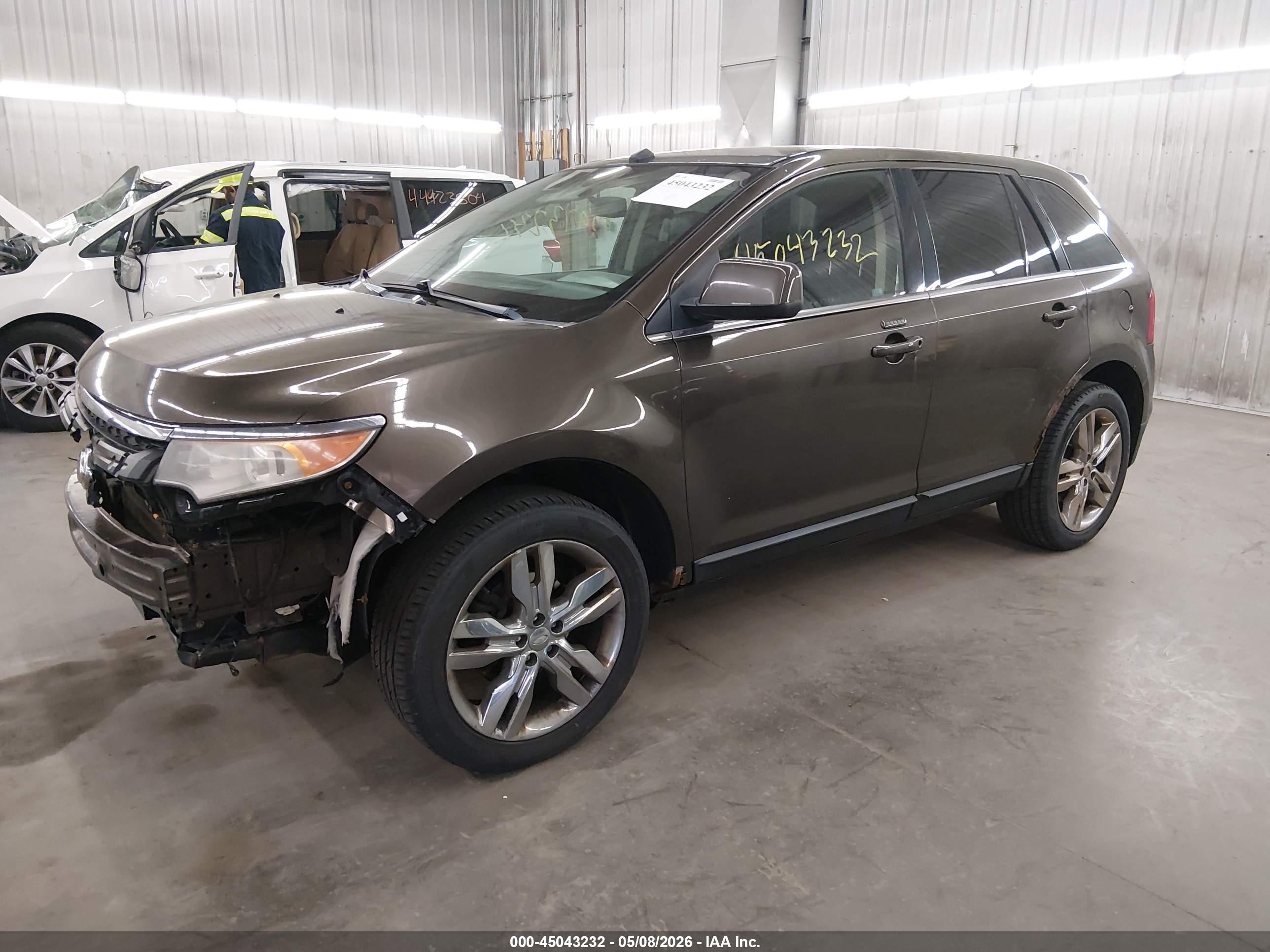 2011 Ford Edge Limited Brown vin: 2FMDK4KC6BBA31325