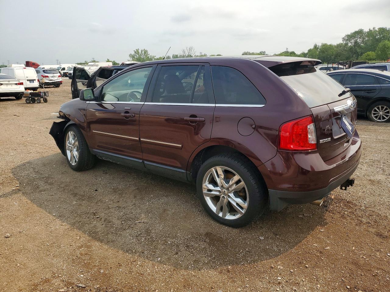 2011 Ford Edge Limited Purple vin: 2FMDK4KC6BBA33141