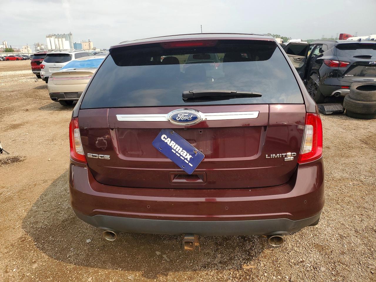 2011 Ford Edge Limited Purple vin: 2FMDK4KC6BBA33141