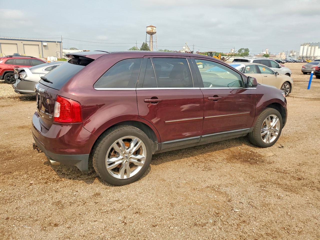 2011 Ford Edge Limited Purple vin: 2FMDK4KC6BBA33141