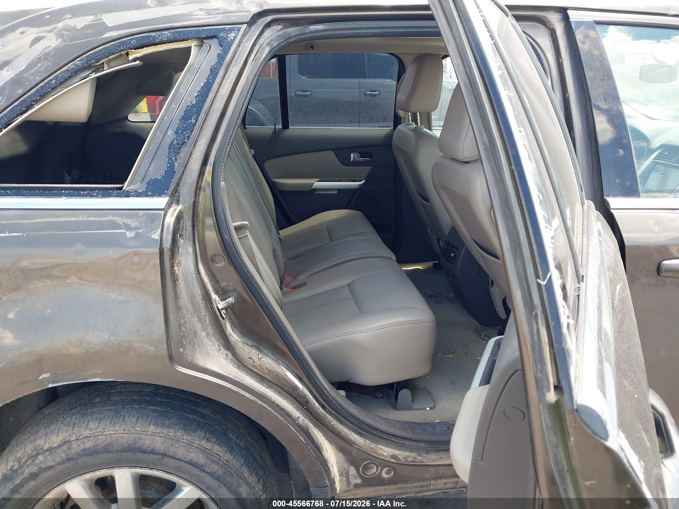 2011 Ford Edge Limited Черный vin: 2FMDK4KC6BBA56841
