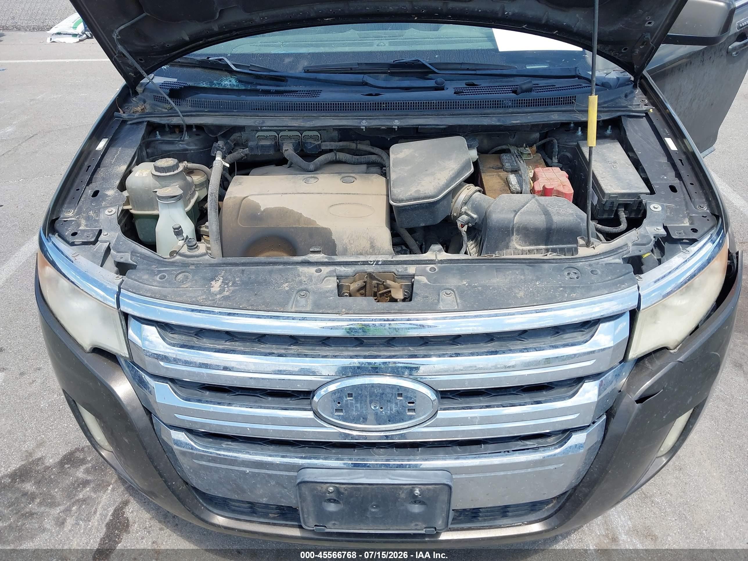 2011 Ford Edge Limited Черный vin: 2FMDK4KC6BBA56841