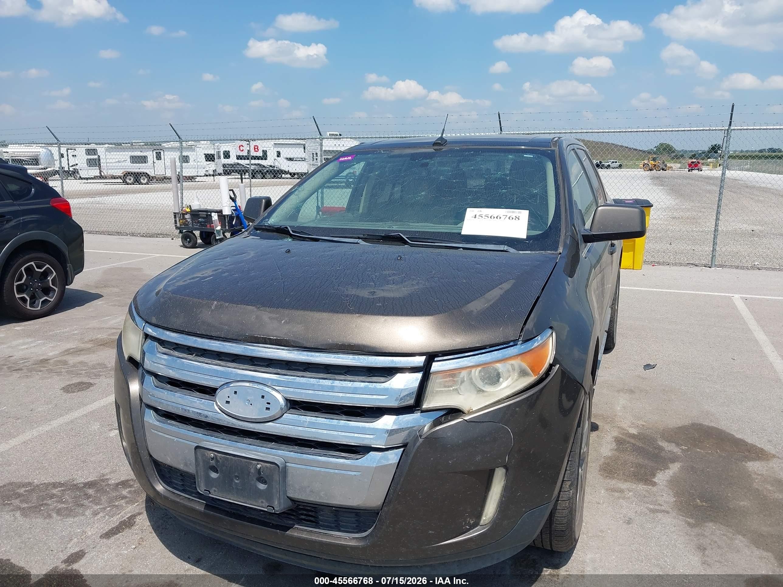 2011 Ford Edge Limited Черный vin: 2FMDK4KC6BBA56841
