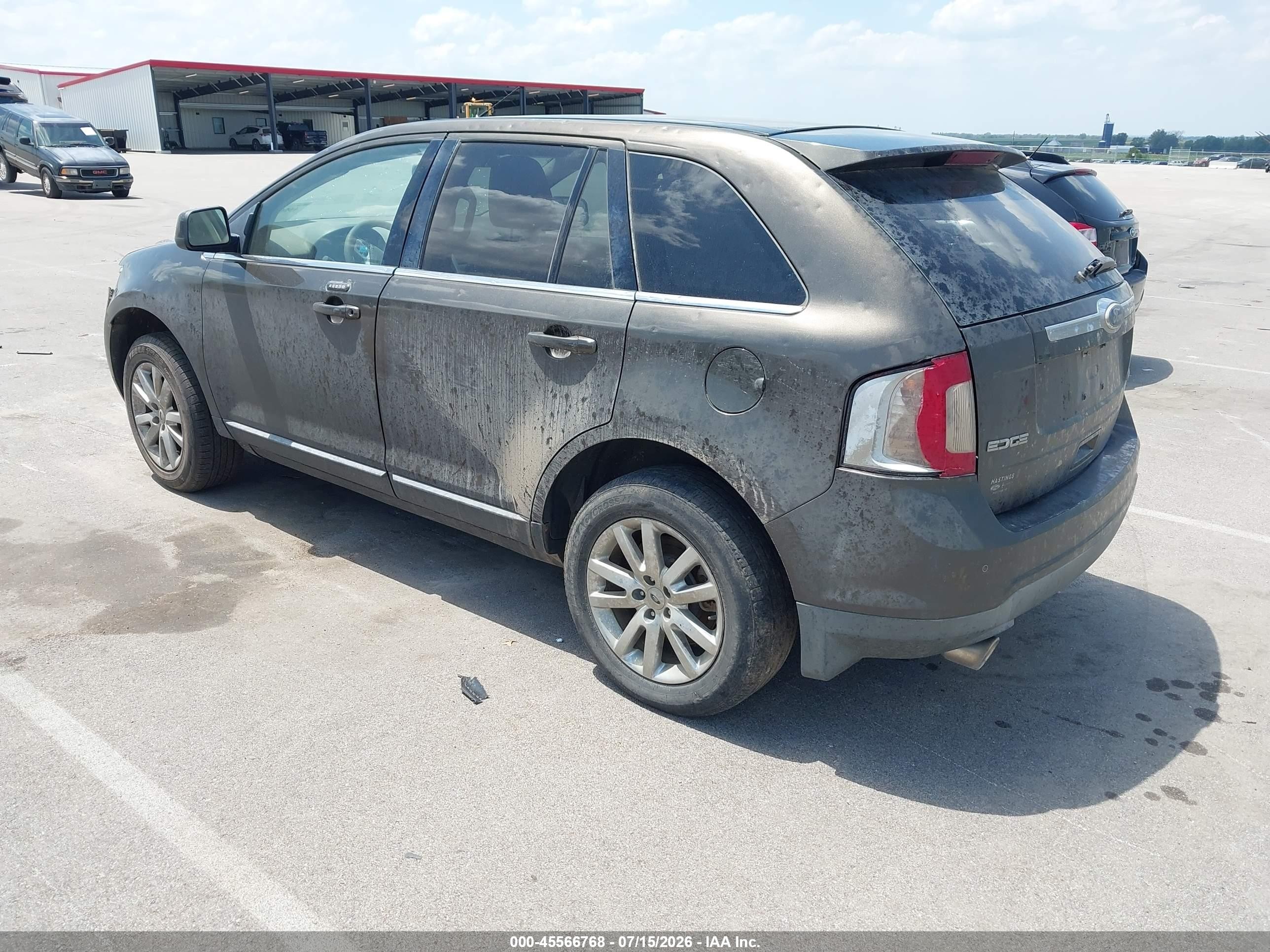 2011 Ford Edge Limited Черный vin: 2FMDK4KC6BBA56841
