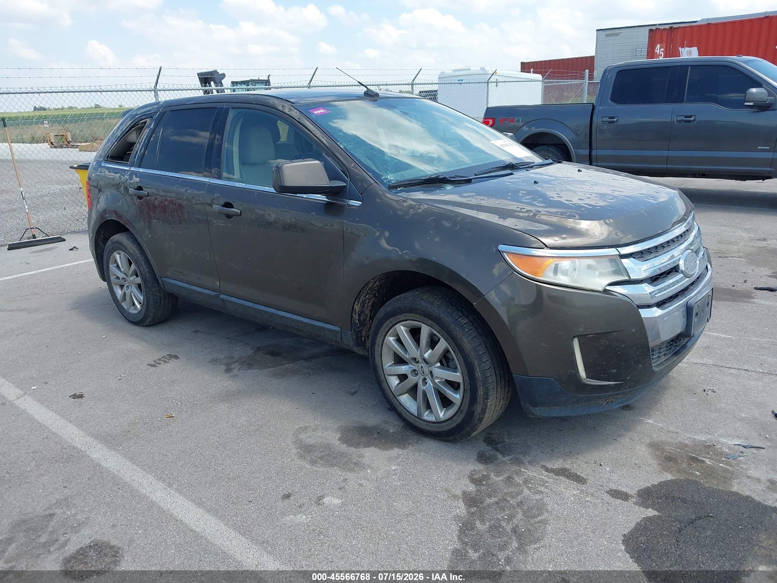 2011 Ford Edge Limited Black vin: 2FMDK4KC6BBA56841