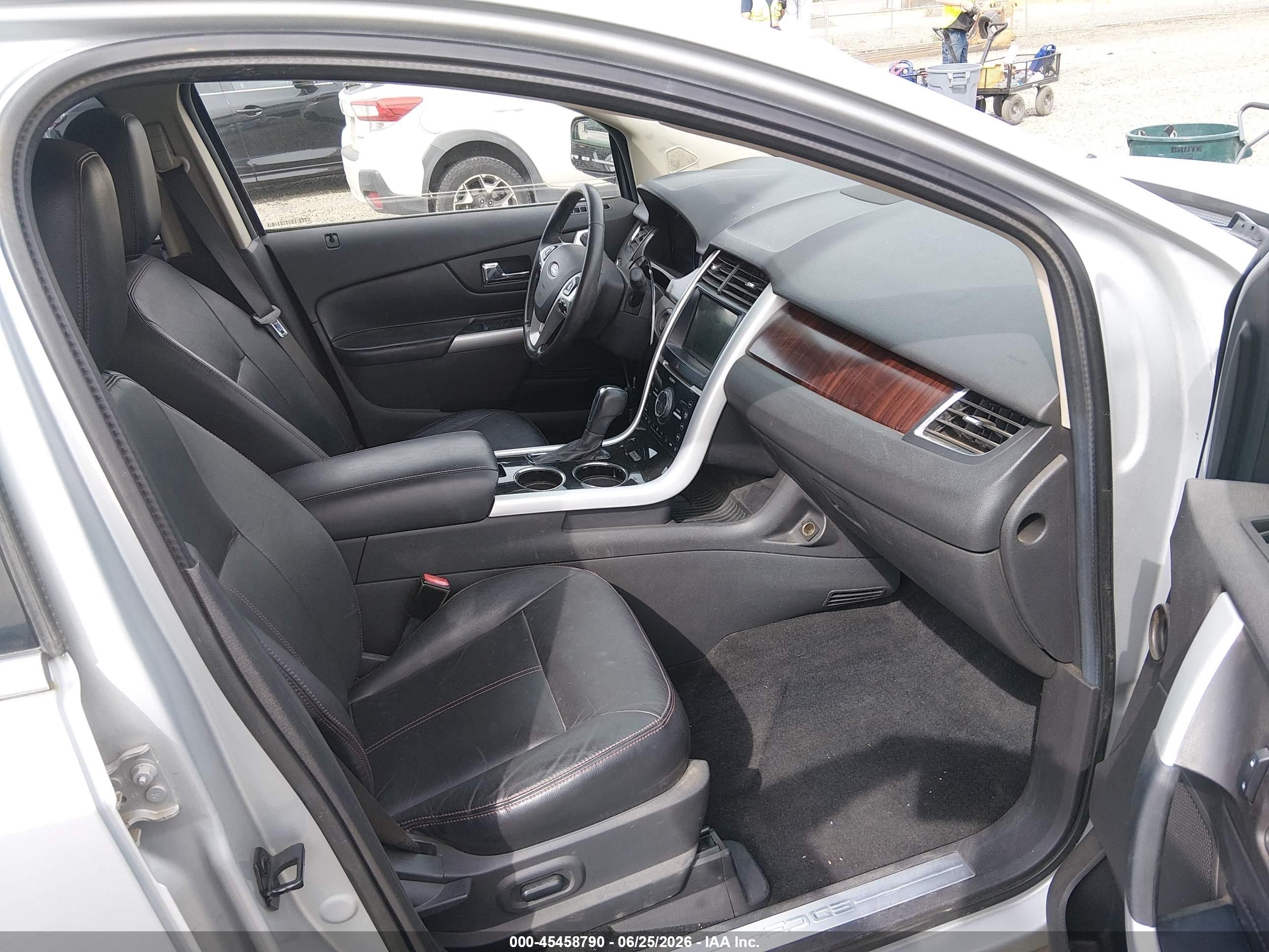 2011 Ford Edge Limited Silver vin: 2FMDK4KC6BBA65037