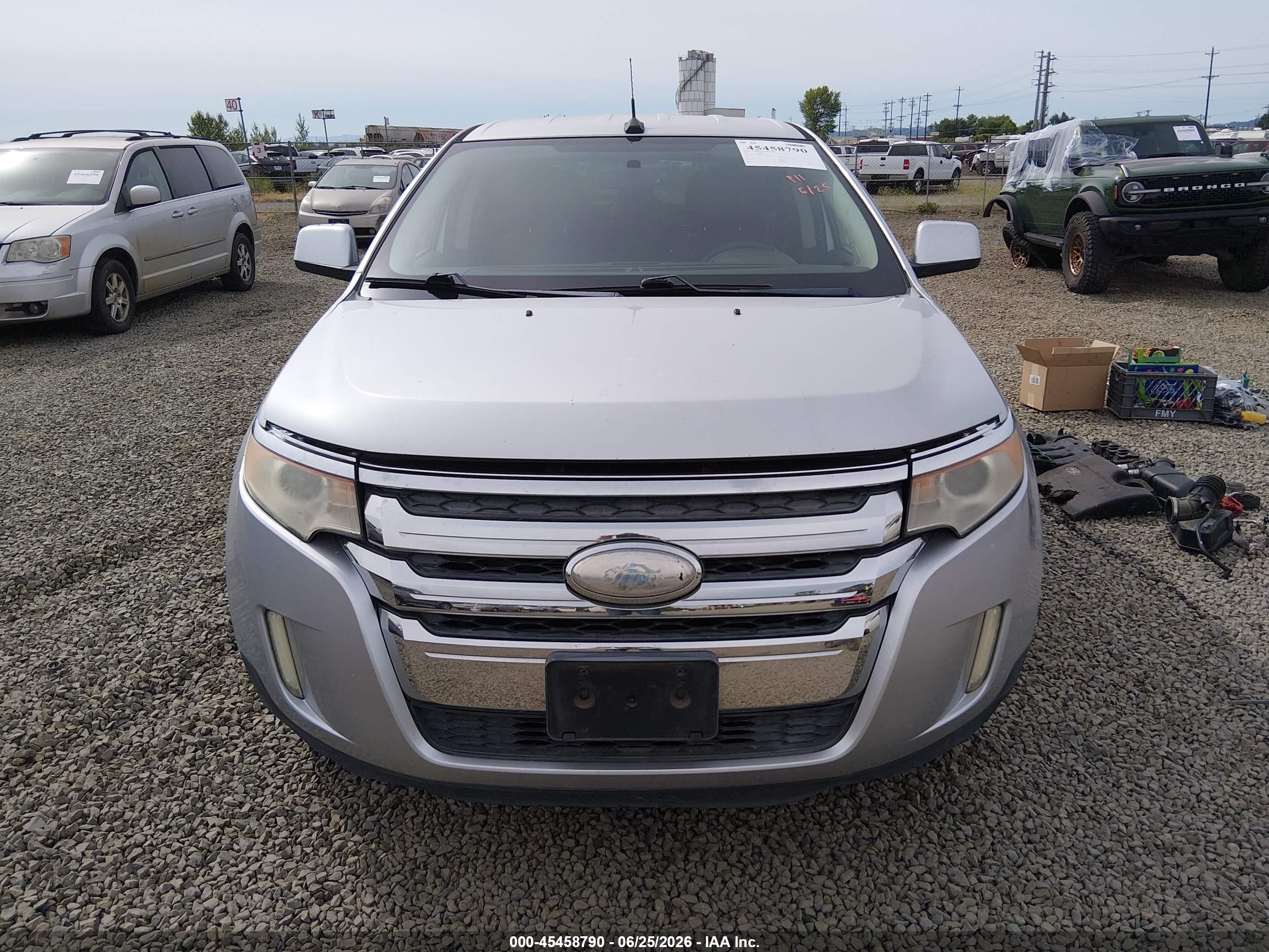 2011 Ford Edge Limited Silver vin: 2FMDK4KC6BBA65037