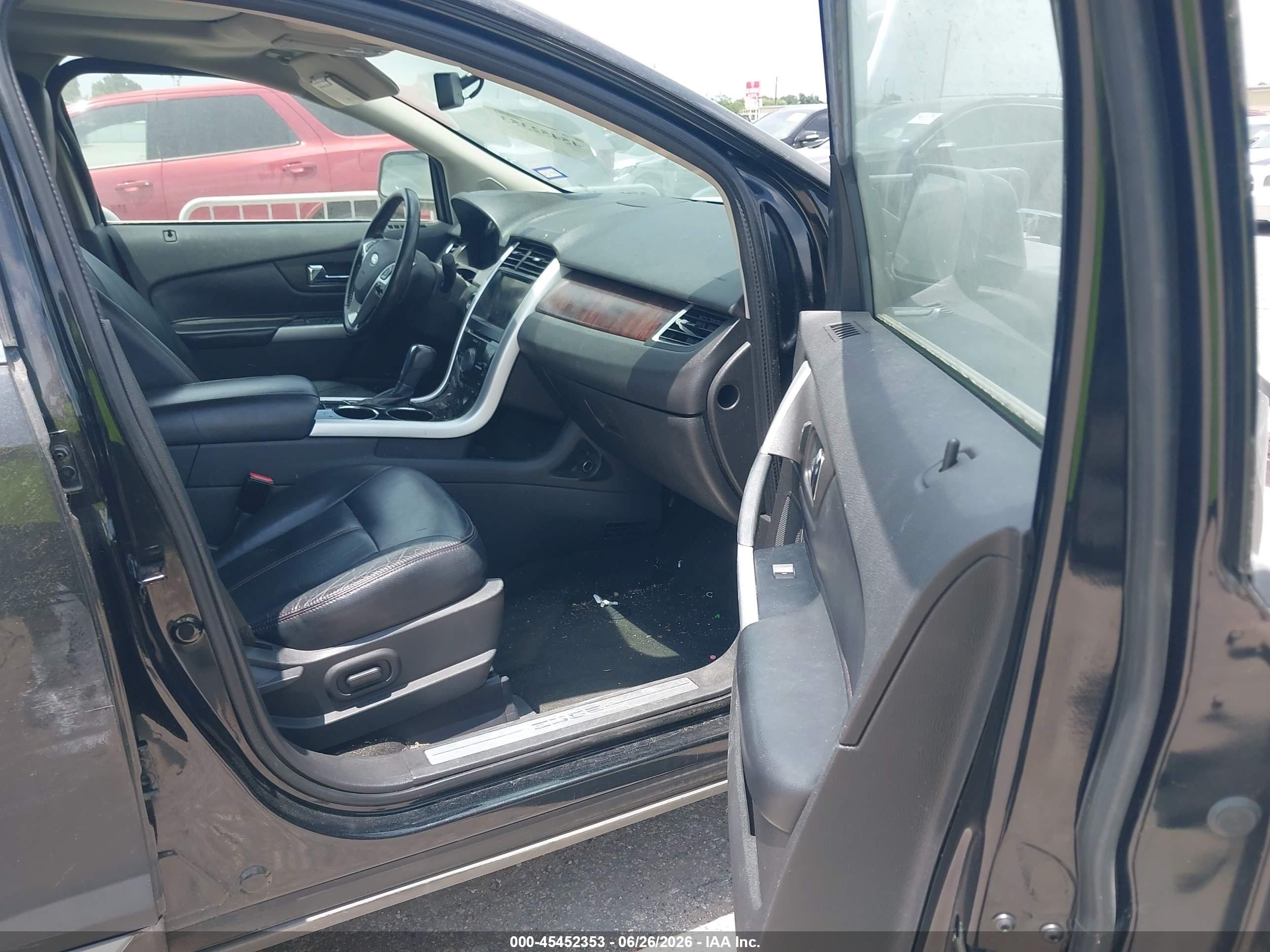 2011 Ford Edge Limited Black vin: 2FMDK4KC6BBA71503