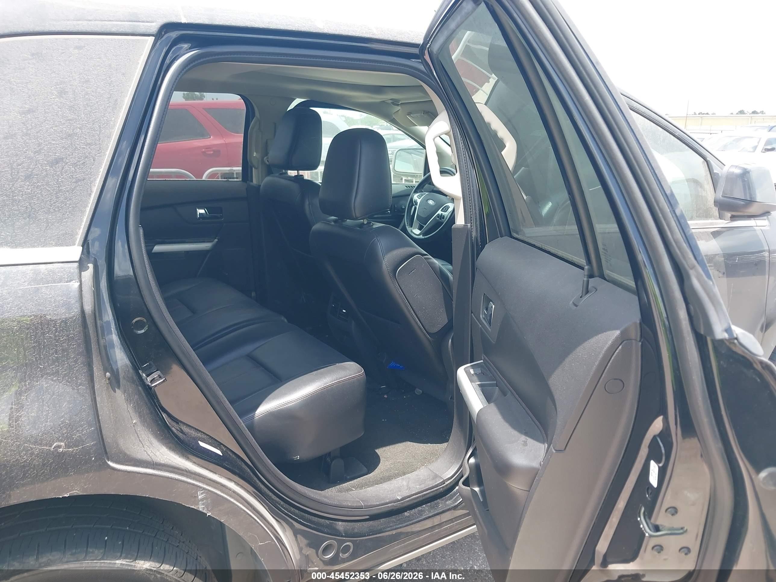 2011 Ford Edge Limited Black vin: 2FMDK4KC6BBA71503