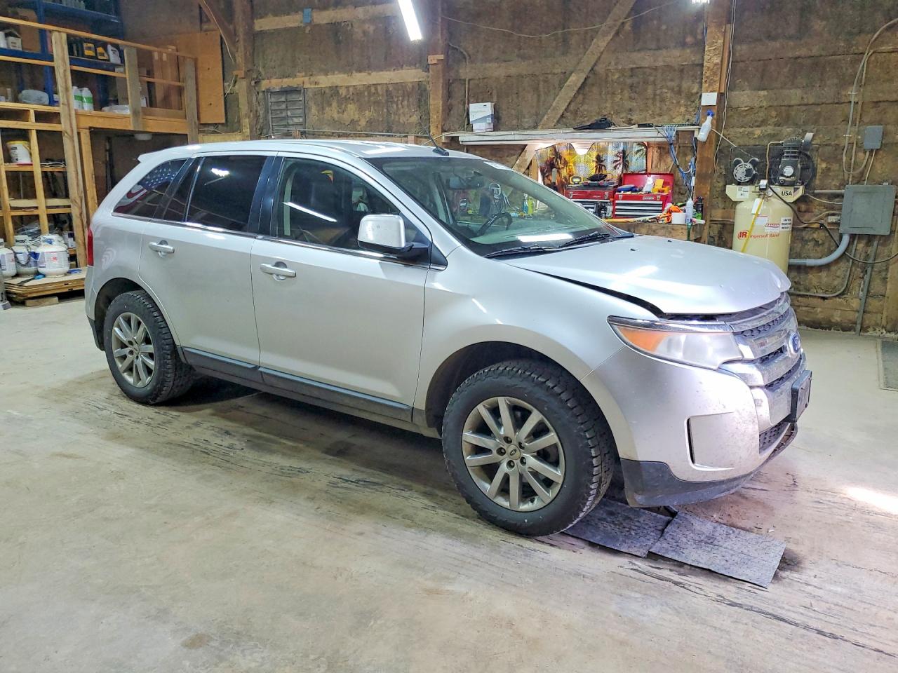 2011 Ford Edge Limited Silver vin: 2FMDK4KC6BBA77091