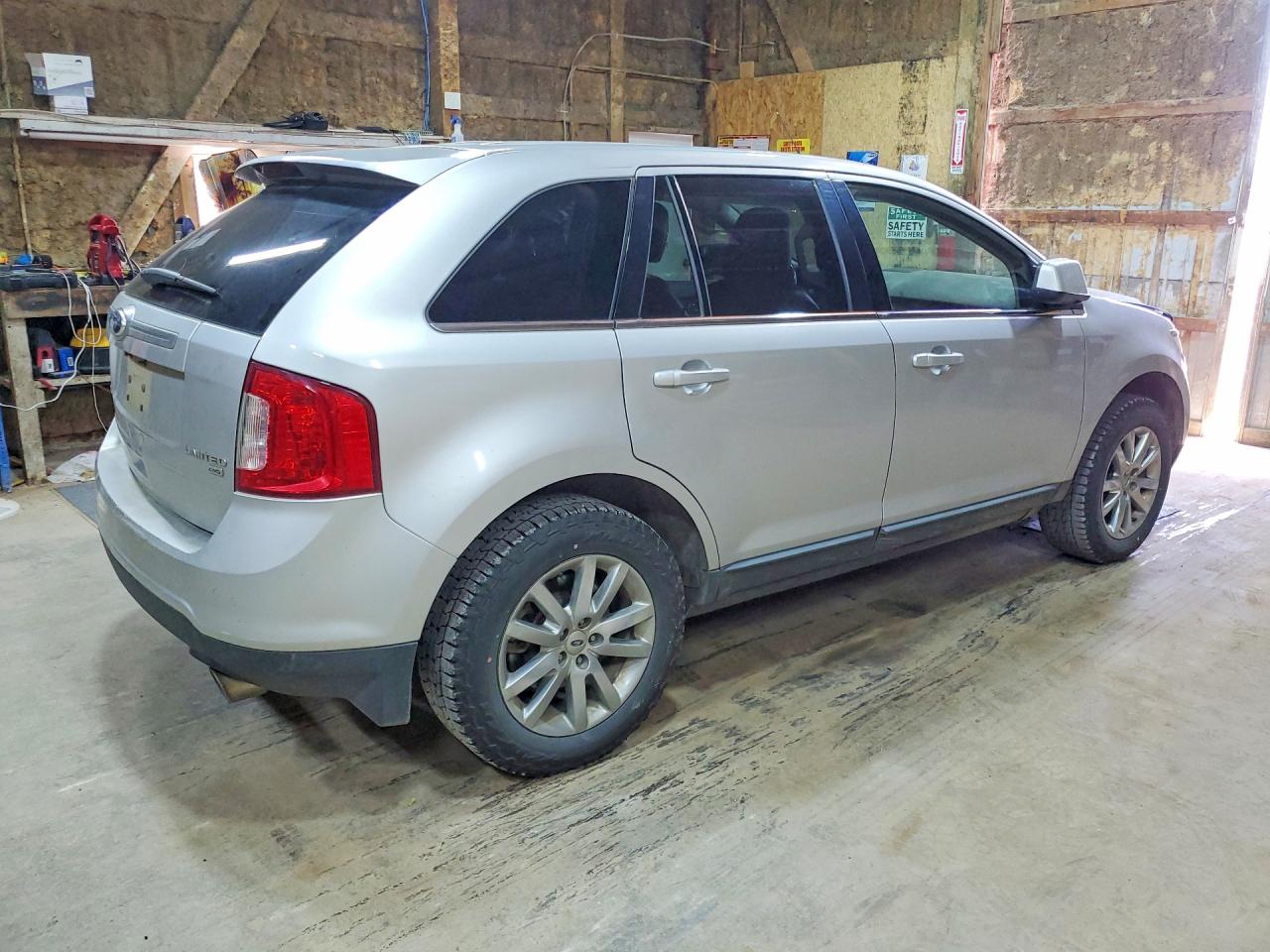 2011 Ford Edge Limited Silver vin: 2FMDK4KC6BBA77091